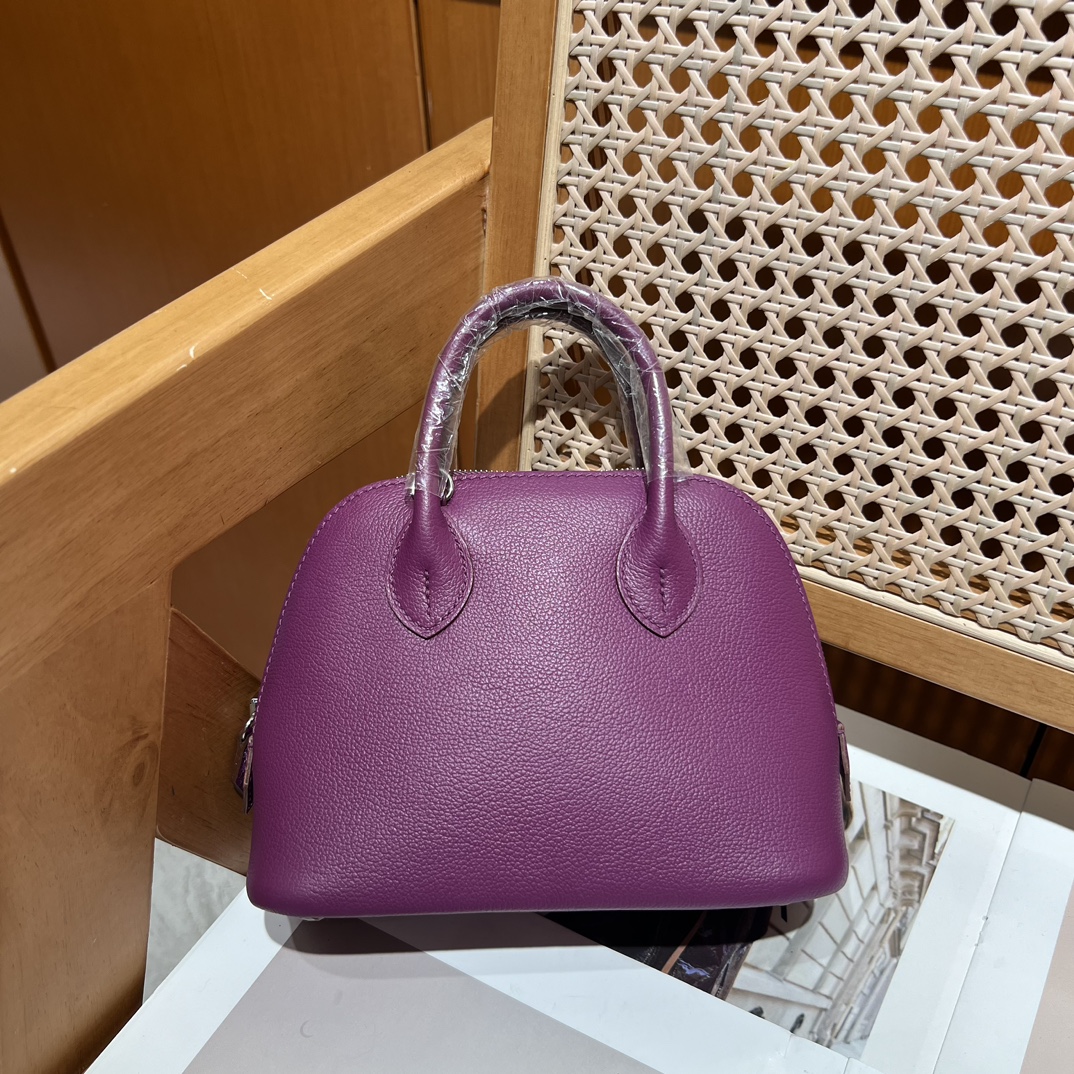Hermes 原單 女款 Bolide 手提包 紫色潮流款| 11 Hermes 原單 女款 Bolide 手提包 紫色潮流款