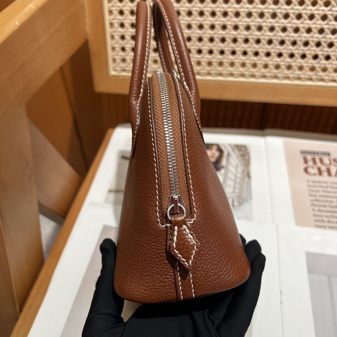 Hermes A貨 女款 Bolide 手提包 棕色經典款| 10 Hermes A貨 女款 Bolide 手提包 棕色經典款