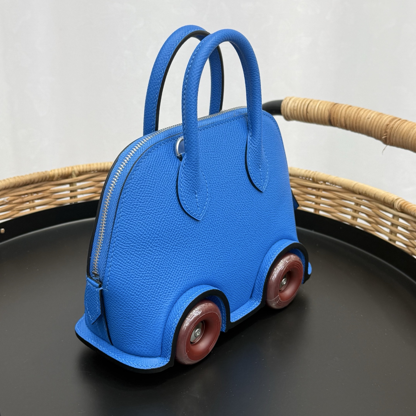 Hermes 高仿 女款 Mini Bolide 小車包 藍色設計款| 14 Hermes 高仿 女款 Mini Bolide 小車包 藍色設計款