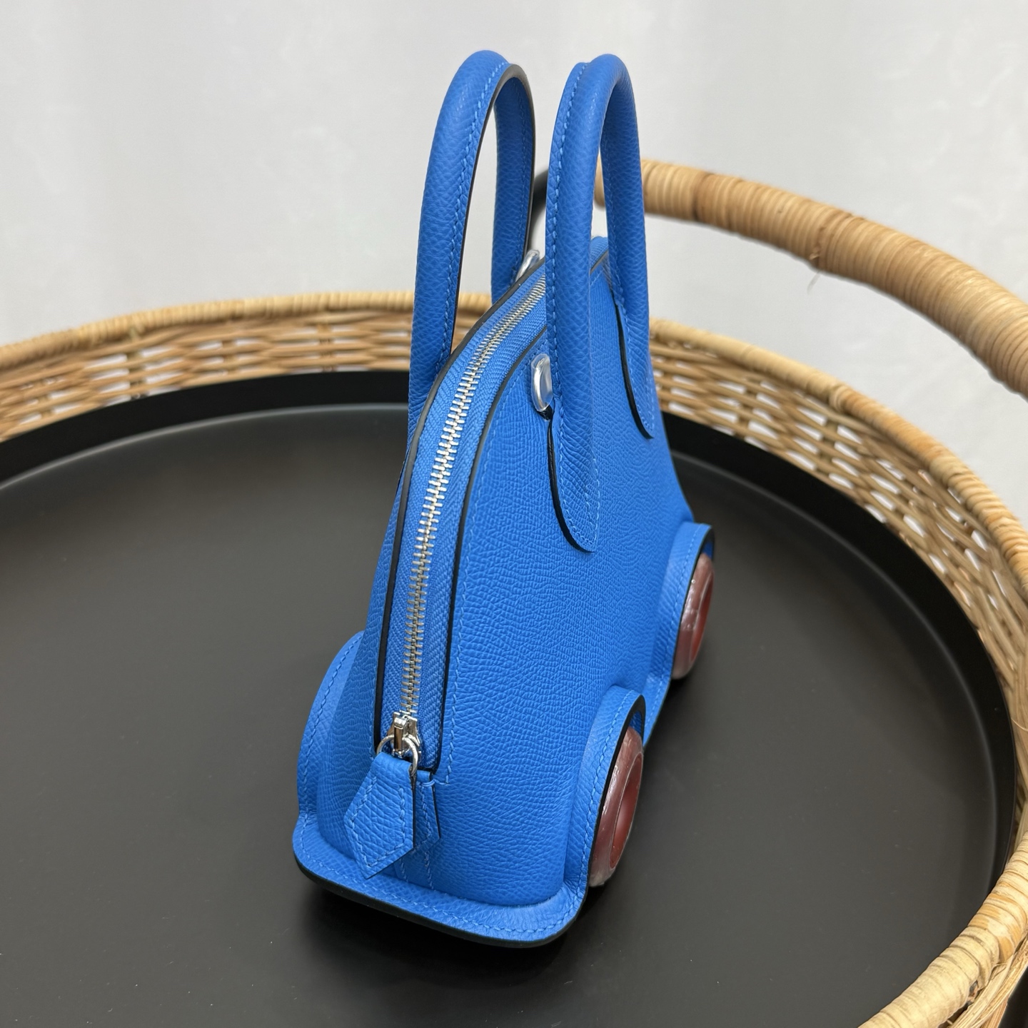 Hermes 高仿 女款 Mini Bolide 小車包 藍色設計款| 10 Hermes 高仿 女款 Mini Bolide 小車包 藍色設計款