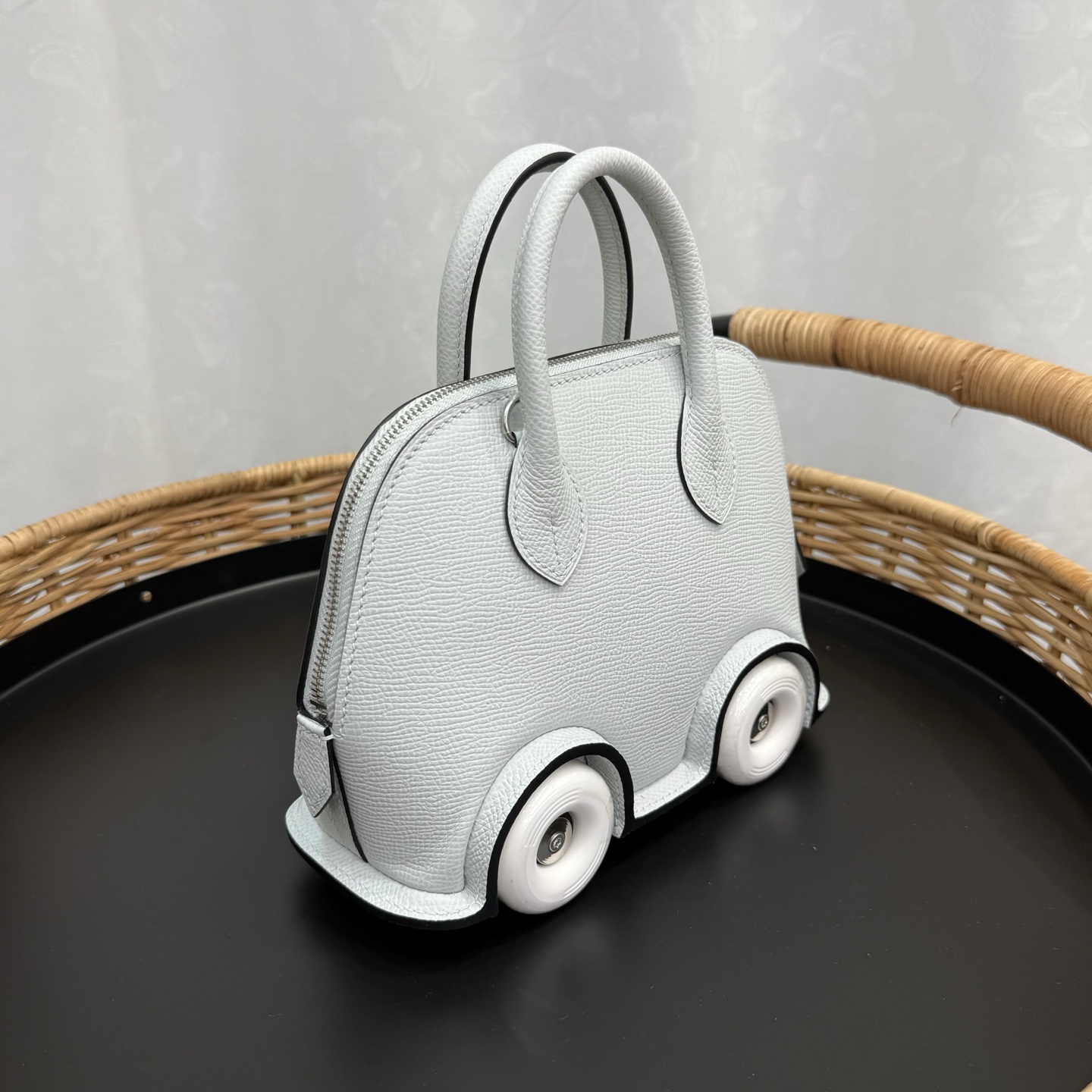 Hermes A貨 女款 Mini Bolide 小車包 冰川白清新款| 14 Hermes A貨 女款 Mini Bolide 小車包 冰川白清新款
