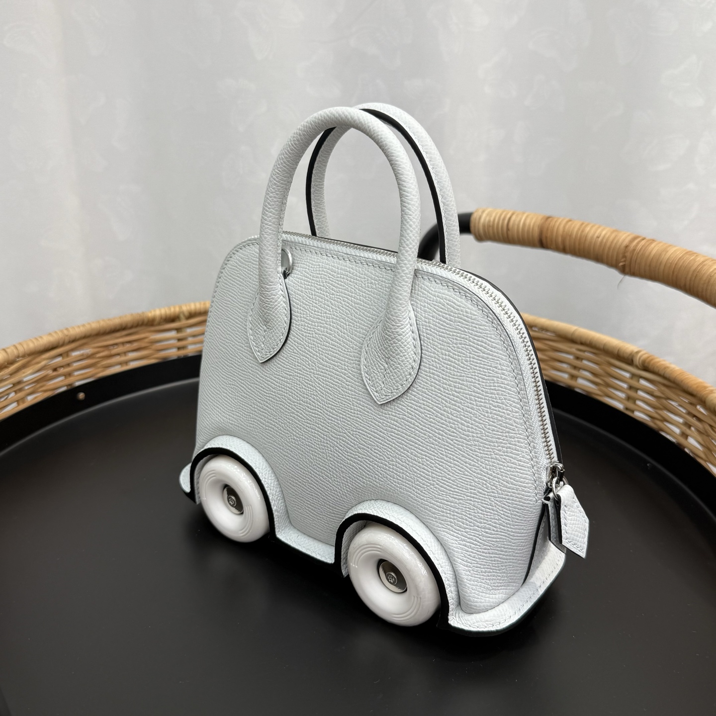 Hermes A貨 女款 Mini Bolide 小車包 冰川白清新款| 13 Hermes A貨 女款 Mini Bolide 小車包 冰川白清新款