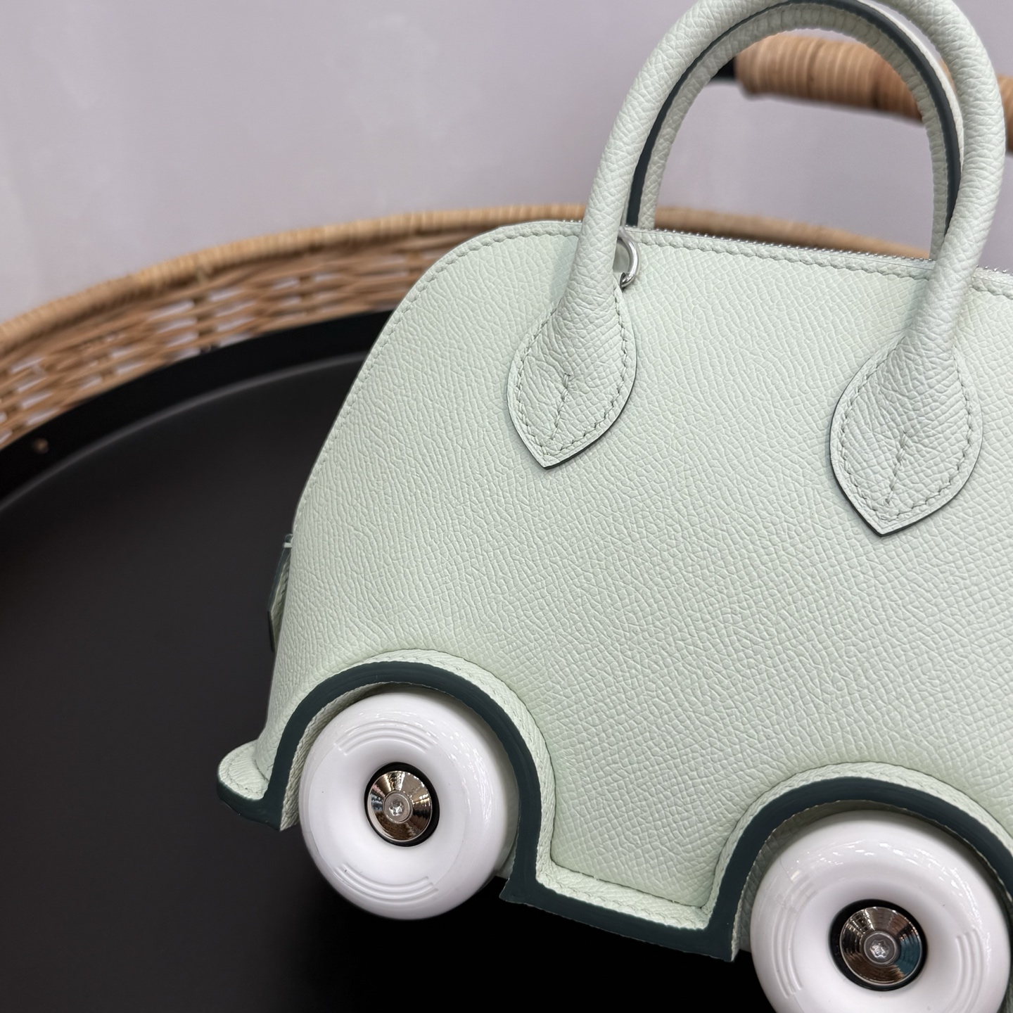 Hermes 一比一 女款 Mini Bolide 小車包 薄荷綠清新款| 11 Hermes 一比一 女款 Mini Bolide 小車包 薄荷綠清新款