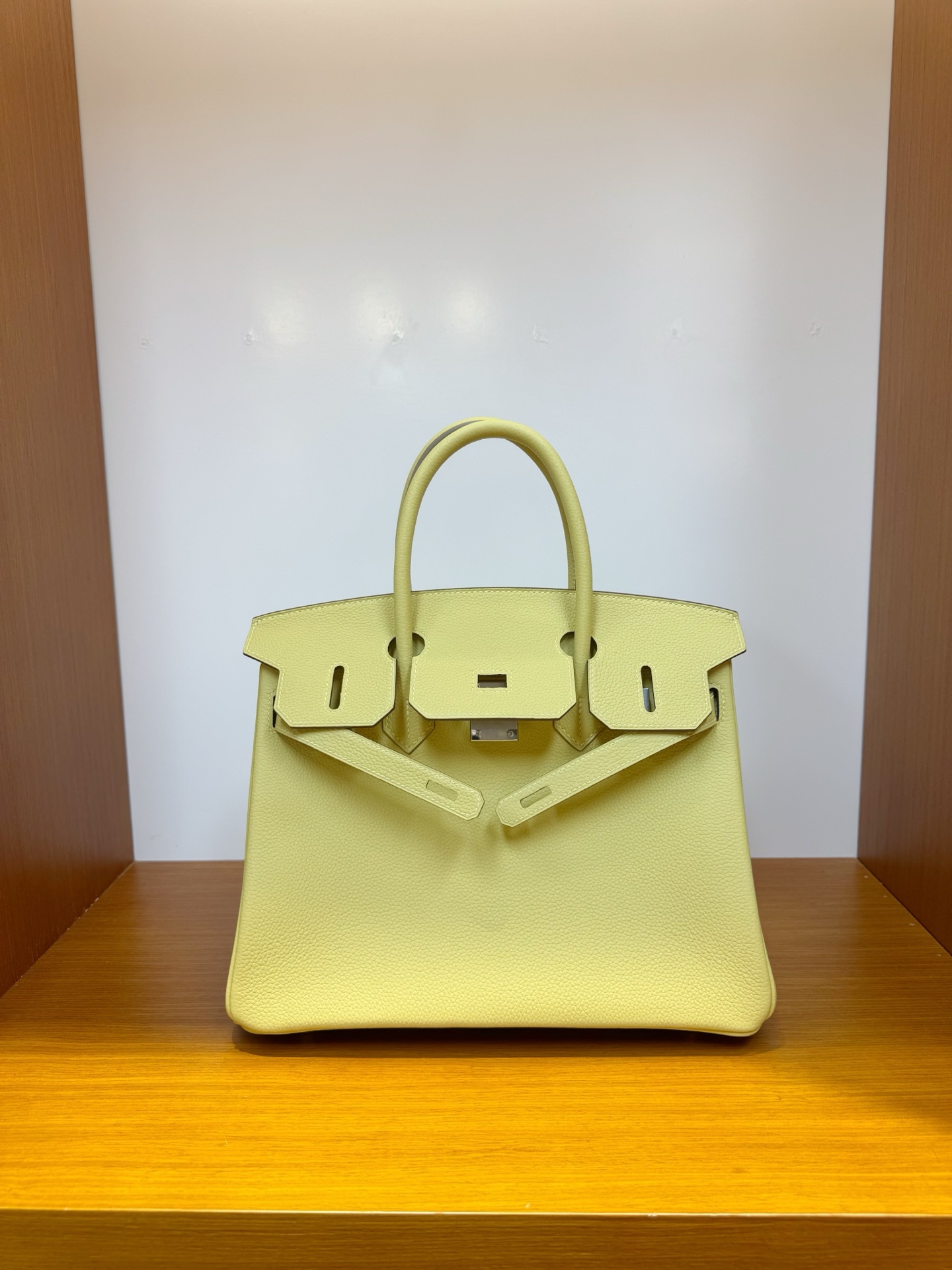 Hermes 高仿 Birkin Togo皮手提包 淡黃清新款| 7 Hermes 高仿 Birkin Togo皮手提包 淡黃清新款