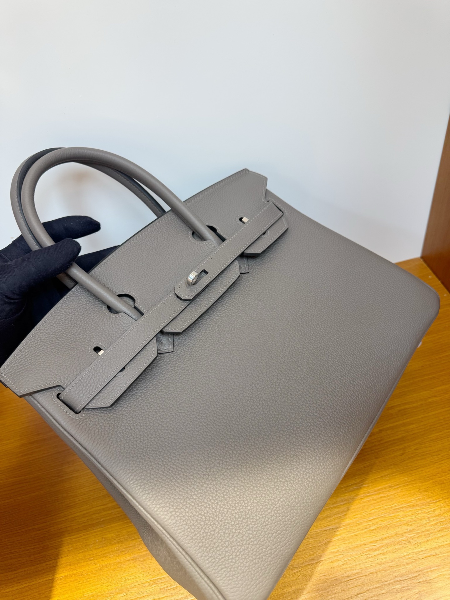 Hermes 高仿 女款 Birkin 手提包 經典灰色 簡約高級風| 11 Hermes 高仿 女款 Birkin 手提包 經典灰色 簡約高級風