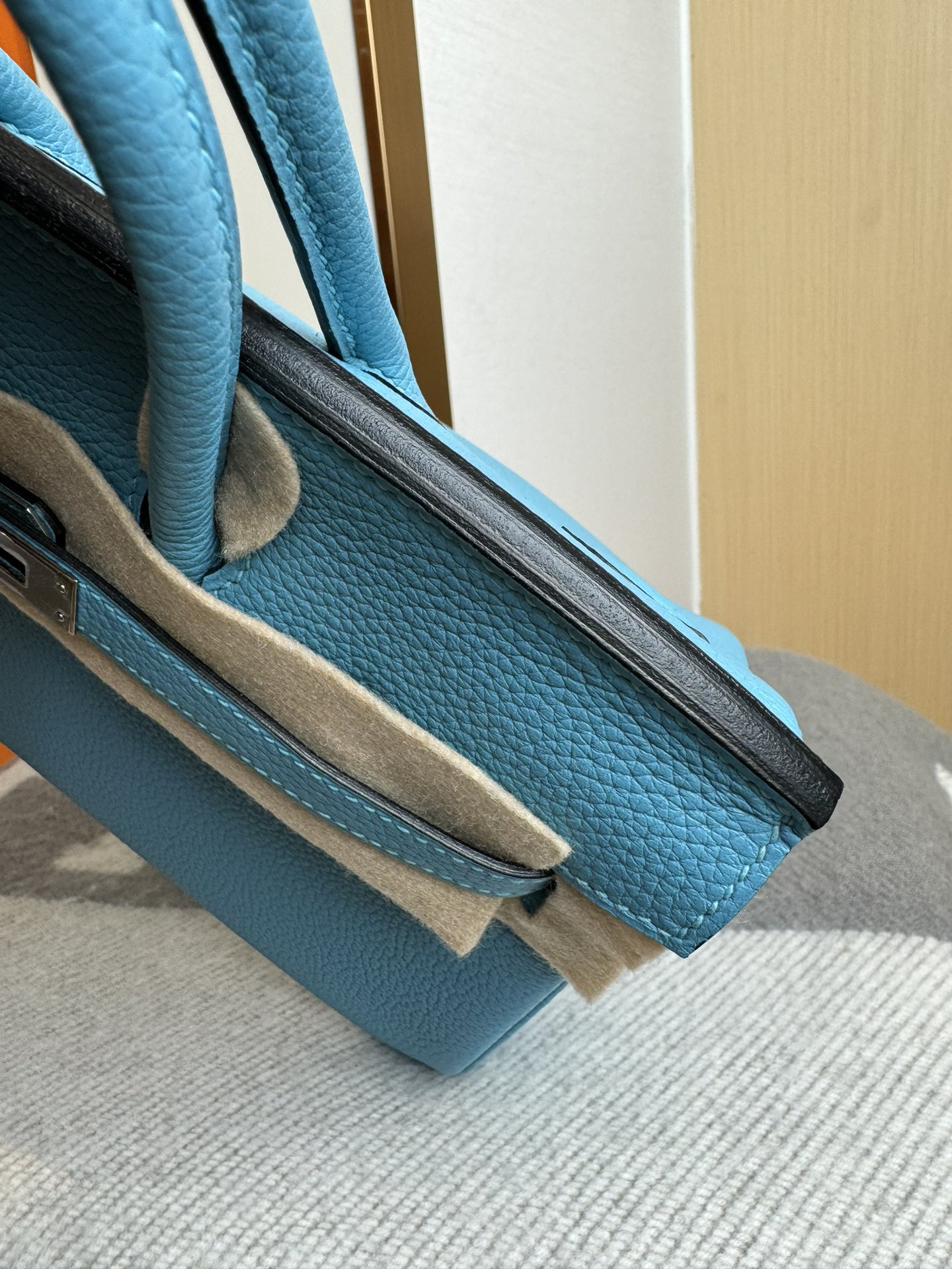 Hermes A貨 女款 Birkin 手提包 湖水藍清新百搭款商務百搭風| 10 Hermes A貨 女款 Birkin 手提包 湖水藍清新百搭款商務百搭風