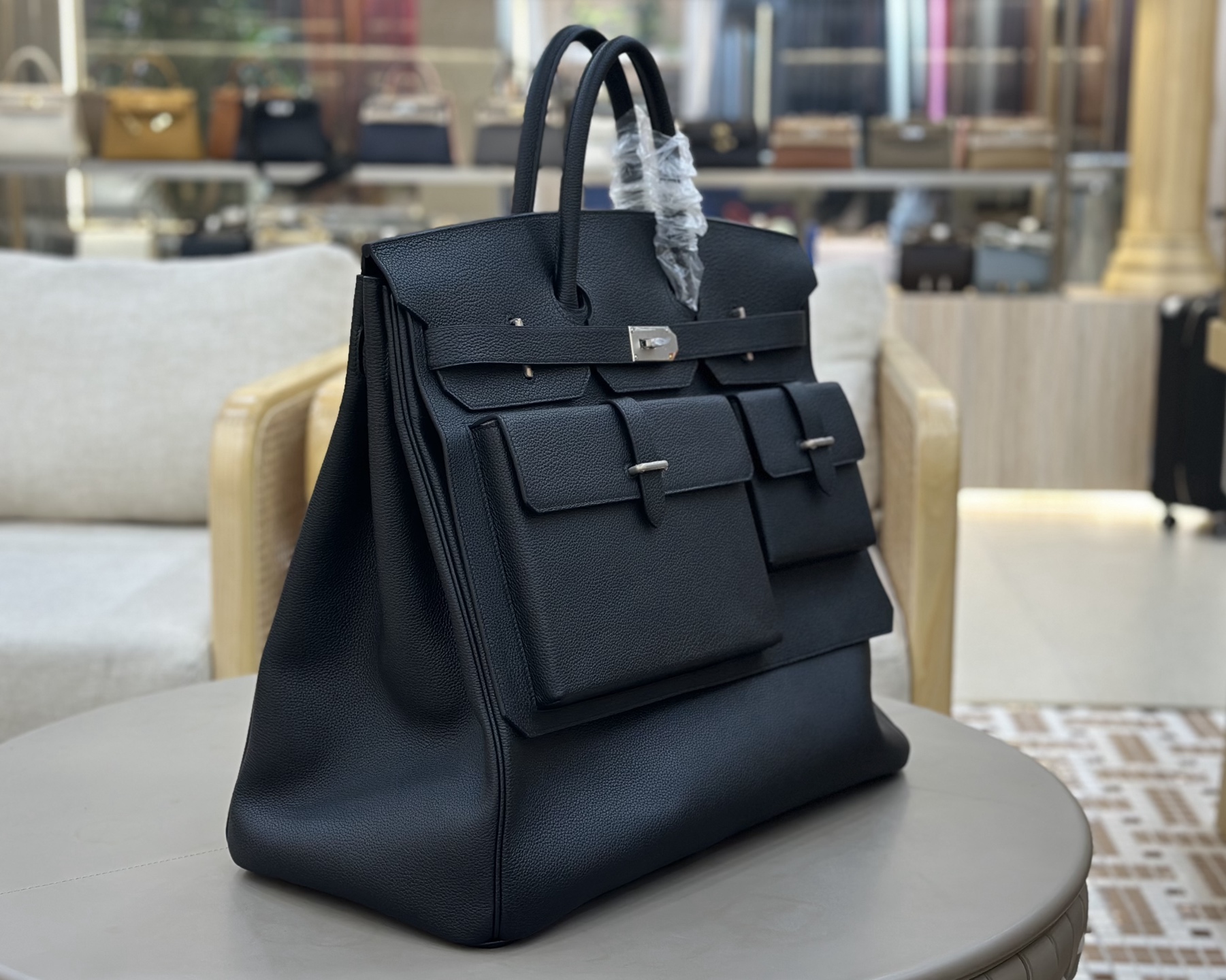 Hermes 一比一 女款 Birkin Cargo 多口袋手提包 通勤機能風設計| 12 Hermes 一比一 女款 Birkin Cargo 多口袋手提包 通勤機能風設計