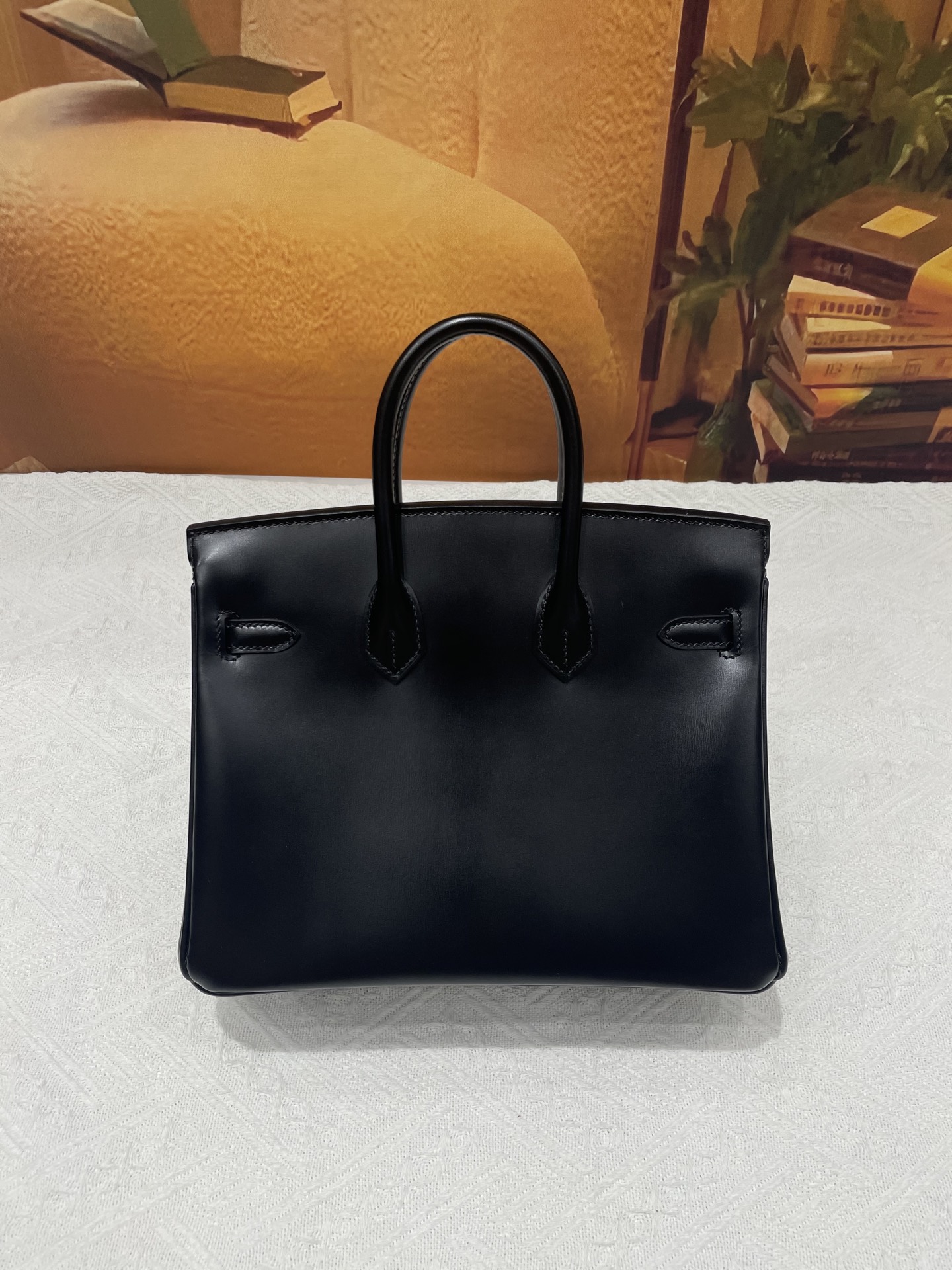 Hermes A貨 女款 Birkin 黑色光面手提包 極簡百搭款| 11 Hermes A貨 女款 Birkin 黑色光面手提包 極簡百搭款