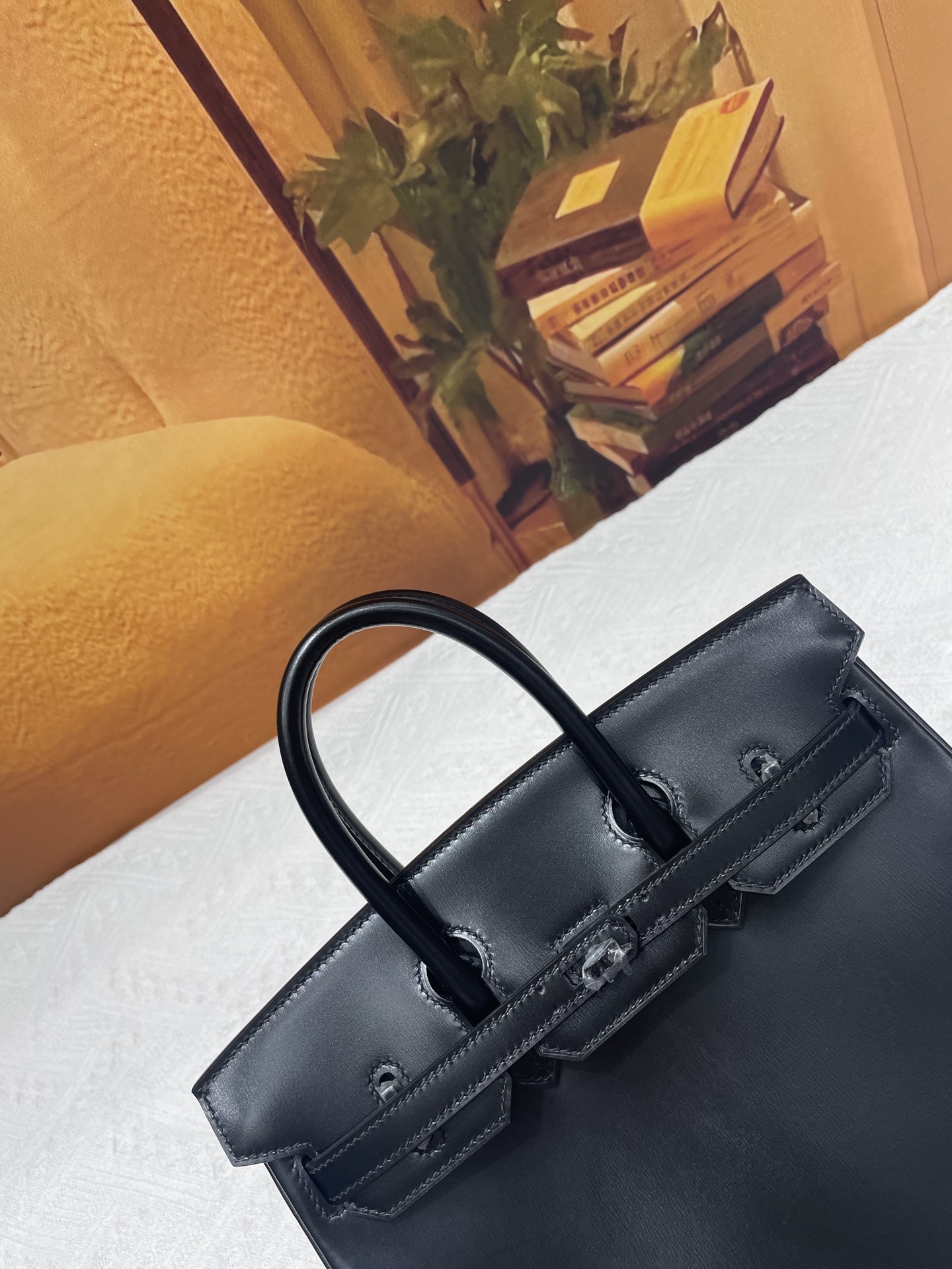 Hermes A貨 女款 Birkin 黑色光面手提包 極簡百搭款| 7 Hermes A貨 女款 Birkin 黑色光面手提包 極簡百搭款