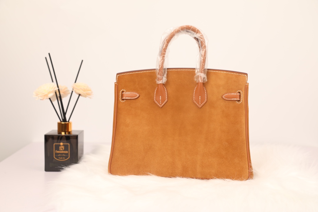 Hermes 高仿 女款 Birkin 焦糖橘麂皮手提包 復古時尚高級款| 14 Hermes 高仿 女款 Birkin 焦糖橘麂皮手提包 復古時尚高級款