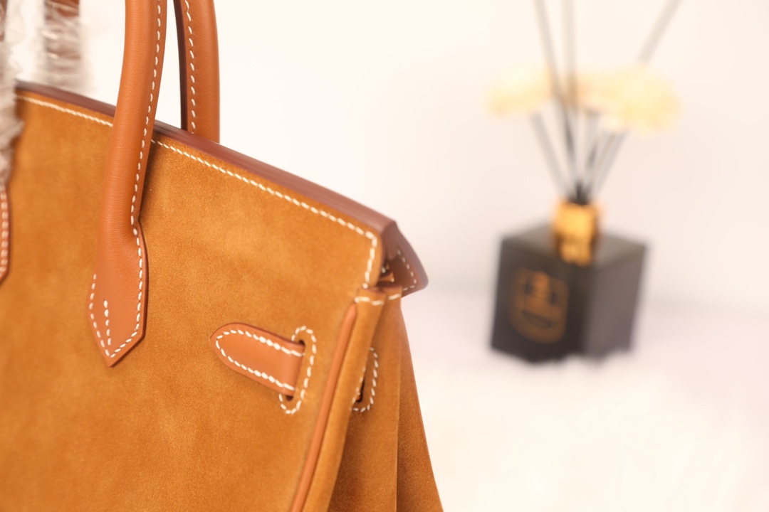 Hermes 高仿 女款 Birkin 焦糖橘麂皮手提包 復古時尚高級款| 11 Hermes 高仿 女款 Birkin 焦糖橘麂皮手提包 復古時尚高級款