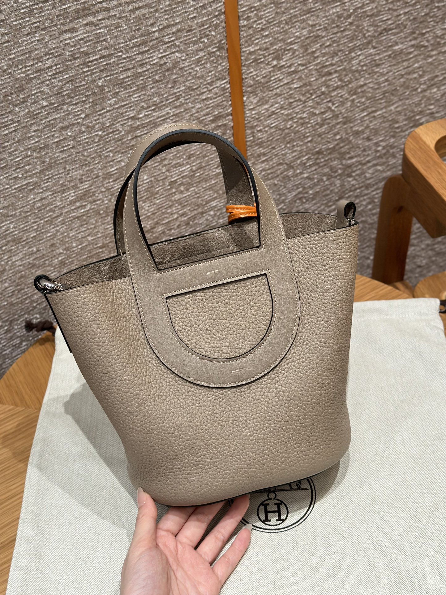 Hermes 高仿 Picotin Mini 大象灰手提包 馬吊飾可愛款| 10 Hermes 高仿 Picotin Mini 大象灰手提包 馬吊飾可愛款