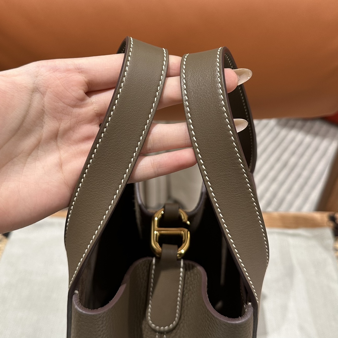 Hermes 高仿 女款 Picotin Lock 菜籃子包 手提水桶包 簡約通勤風| 10 Hermes 高仿 女款 Picotin Lock 菜籃子包 手提水桶包 簡約通勤風