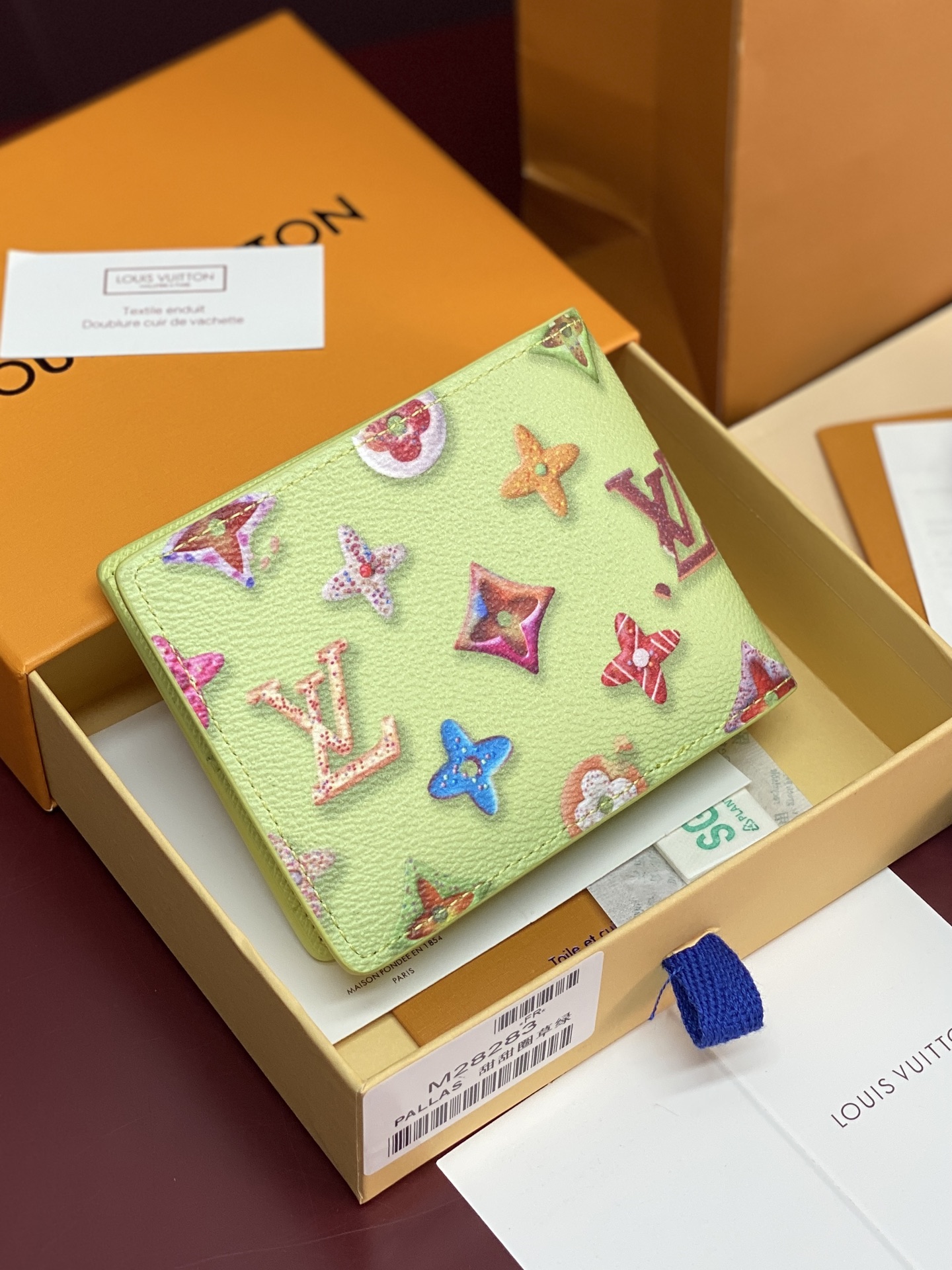 LV 高仿 女款 Monogram 彩色印花短夾 零錢卡片錢包 百搭輕奢款| 14 LV 高仿 女款 Monogram 彩色印花短夾 零錢卡片錢包 百搭輕奢款