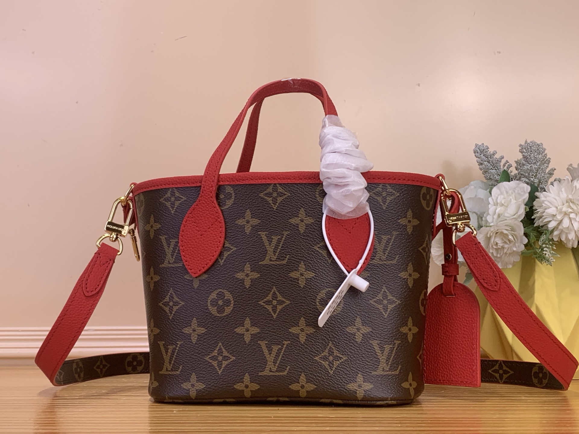LV 高仿 女款 Monogram 拼色托特包 手提斜背兩用包 通勤百搭款| 13 LV 高仿 女款 Monogram 拼色托特包 手提斜背兩用包 通勤百搭款