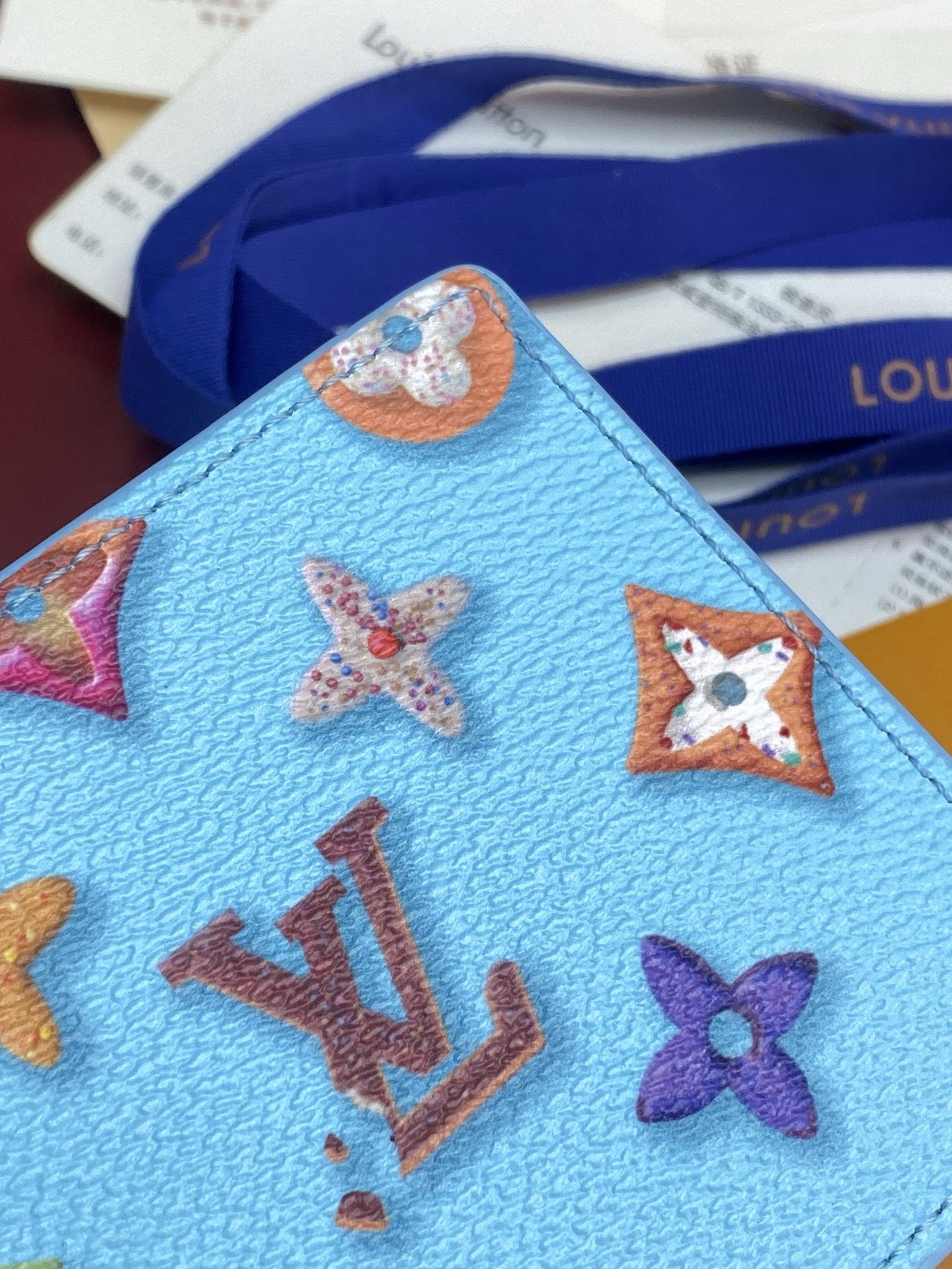 LV 一比一 男款 Monogram 彩色印花短夾 經典皮夾| 16 LV 一比一 男款 Monogram 彩色印花短夾 經典皮夾