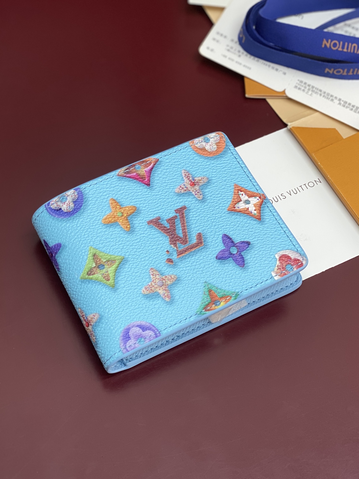 LV 一比一 男款 Monogram 彩色印花短夾 經典皮夾| 13 LV 一比一 男款 Monogram 彩色印花短夾 經典皮夾