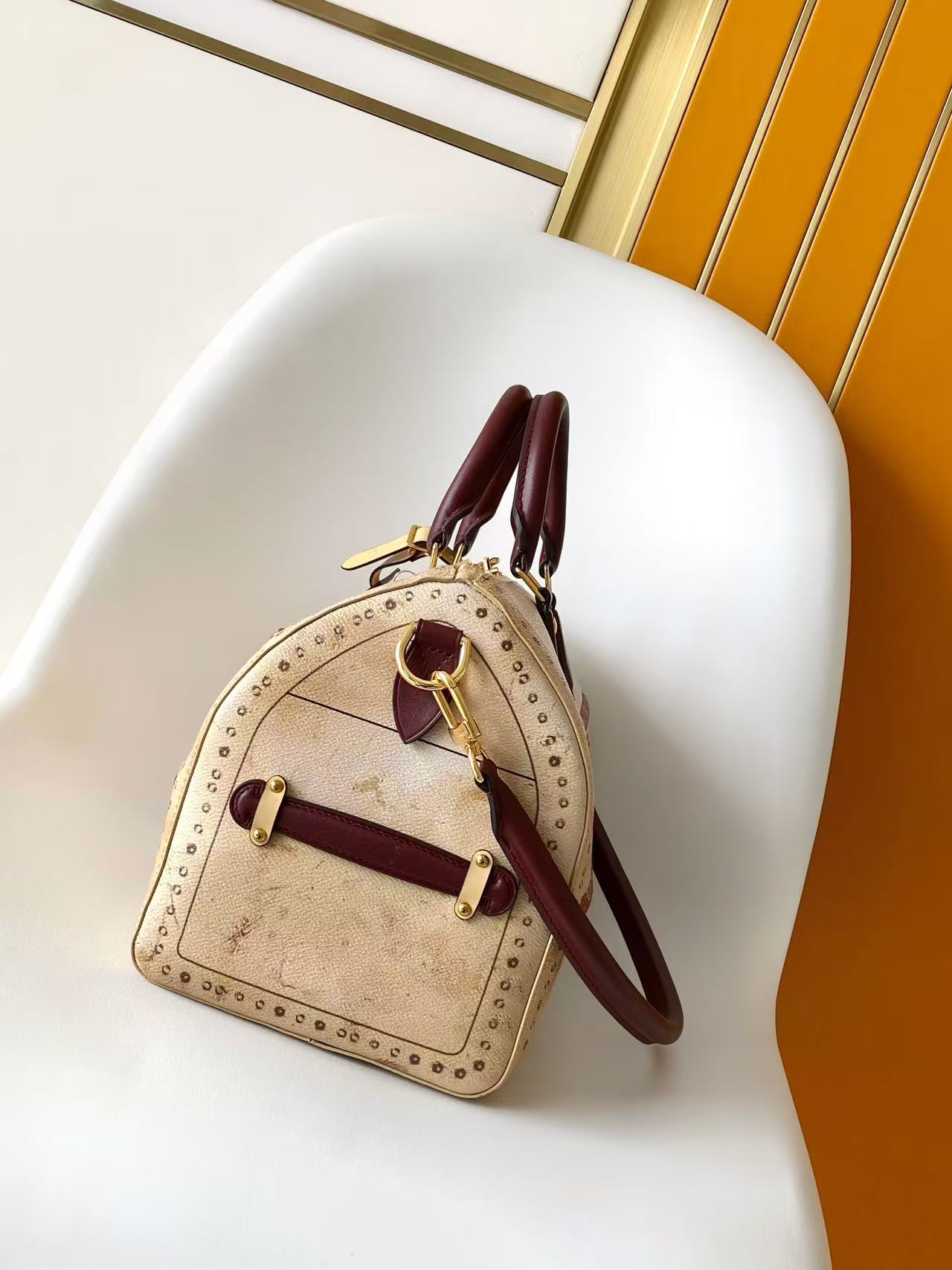 LV 一比一 女款 Vintage 航空風手提包 復古旅行斜背包| 14 LV 一比一 女款 Vintage 航空風手提包 復古旅行斜背包