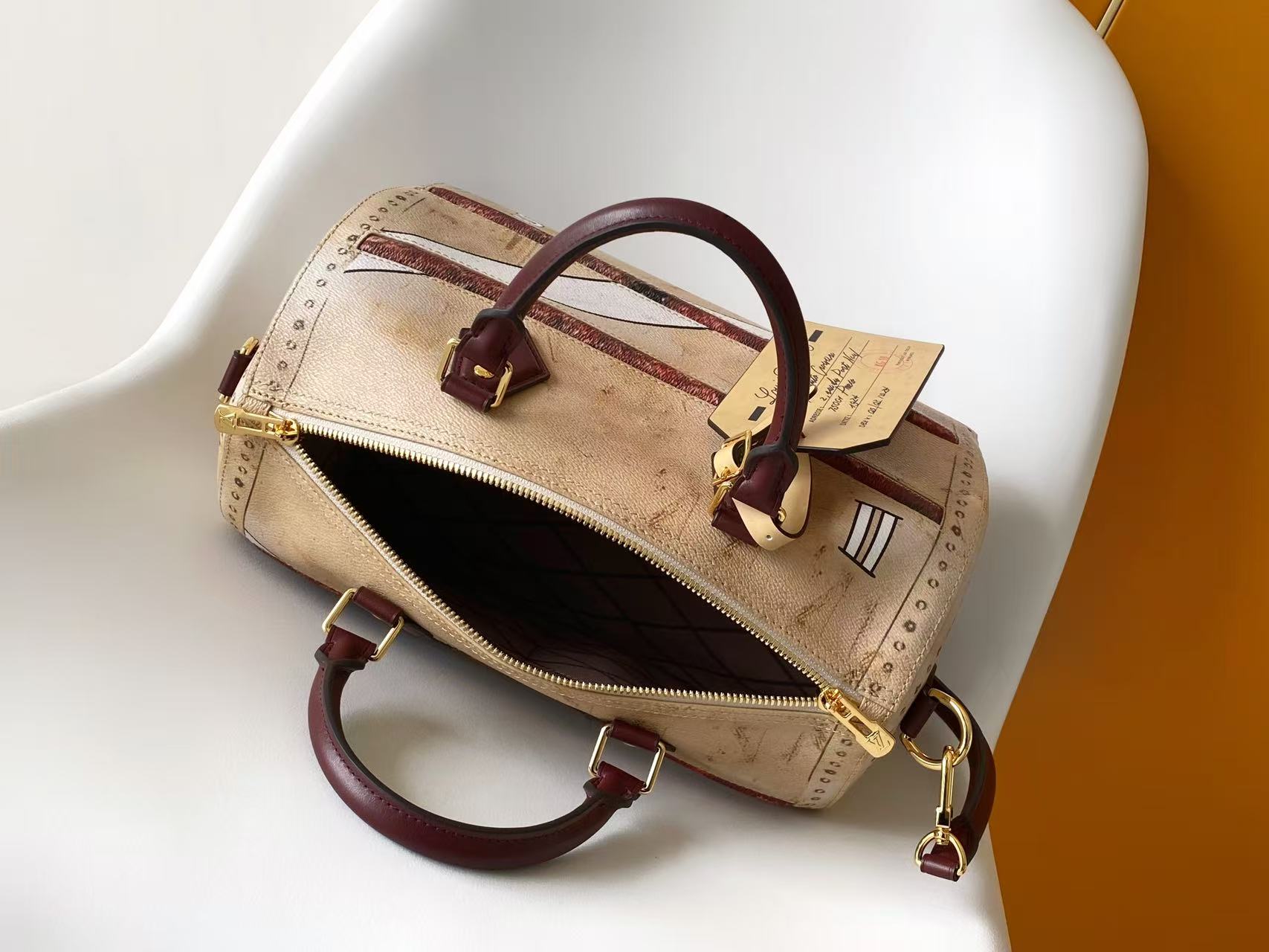 LV 一比一 女款 Vintage 航空風手提包 復古旅行斜背包| 8 LV 一比一 女款 Vintage 航空風手提包 復古旅行斜背包