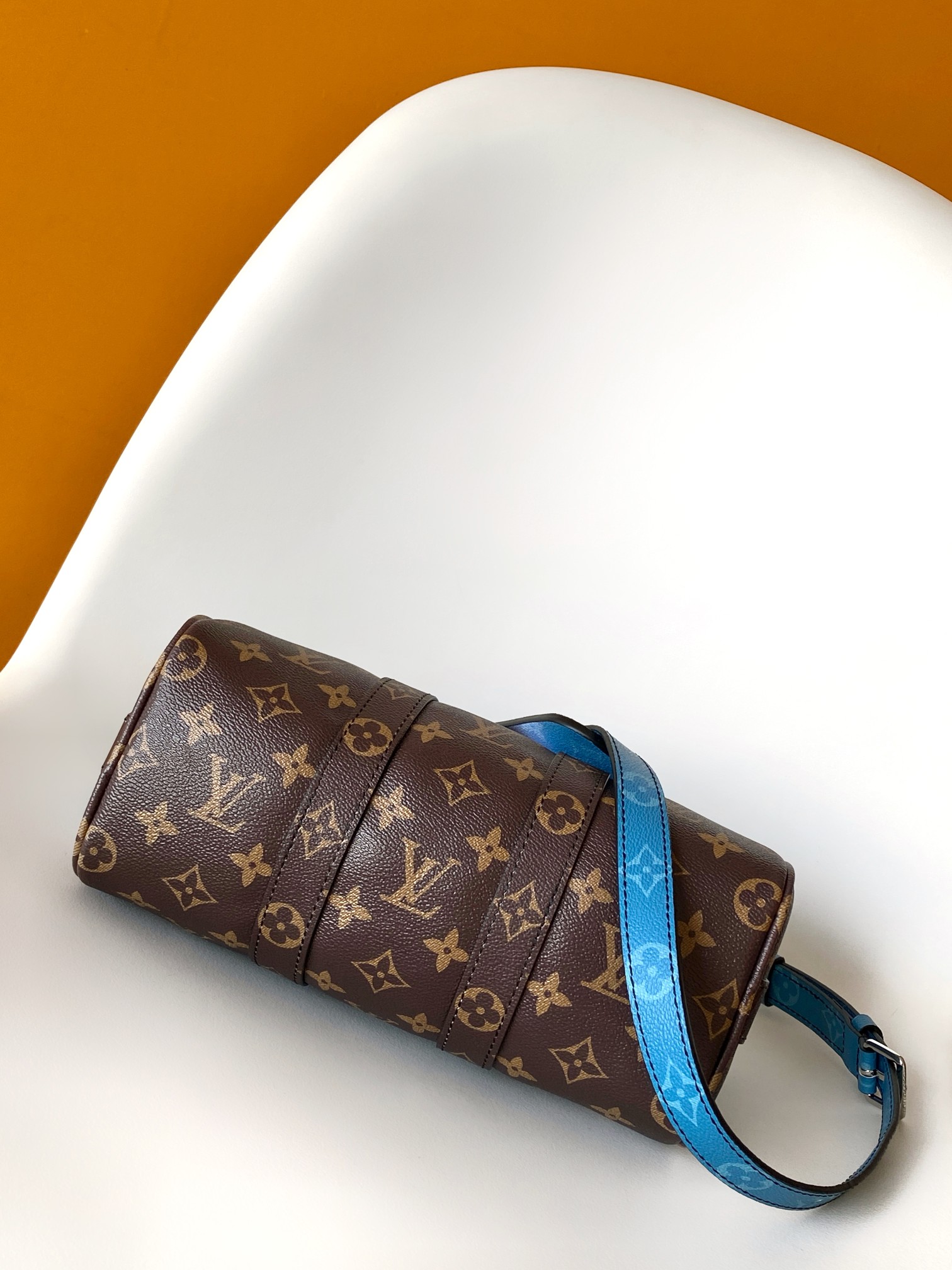 LV 高仿 女款 Speedy 漸層藍老花手提包 時尚斜背包| 12 LV 高仿 女款 Speedy 漸層藍老花手提包 時尚斜背包