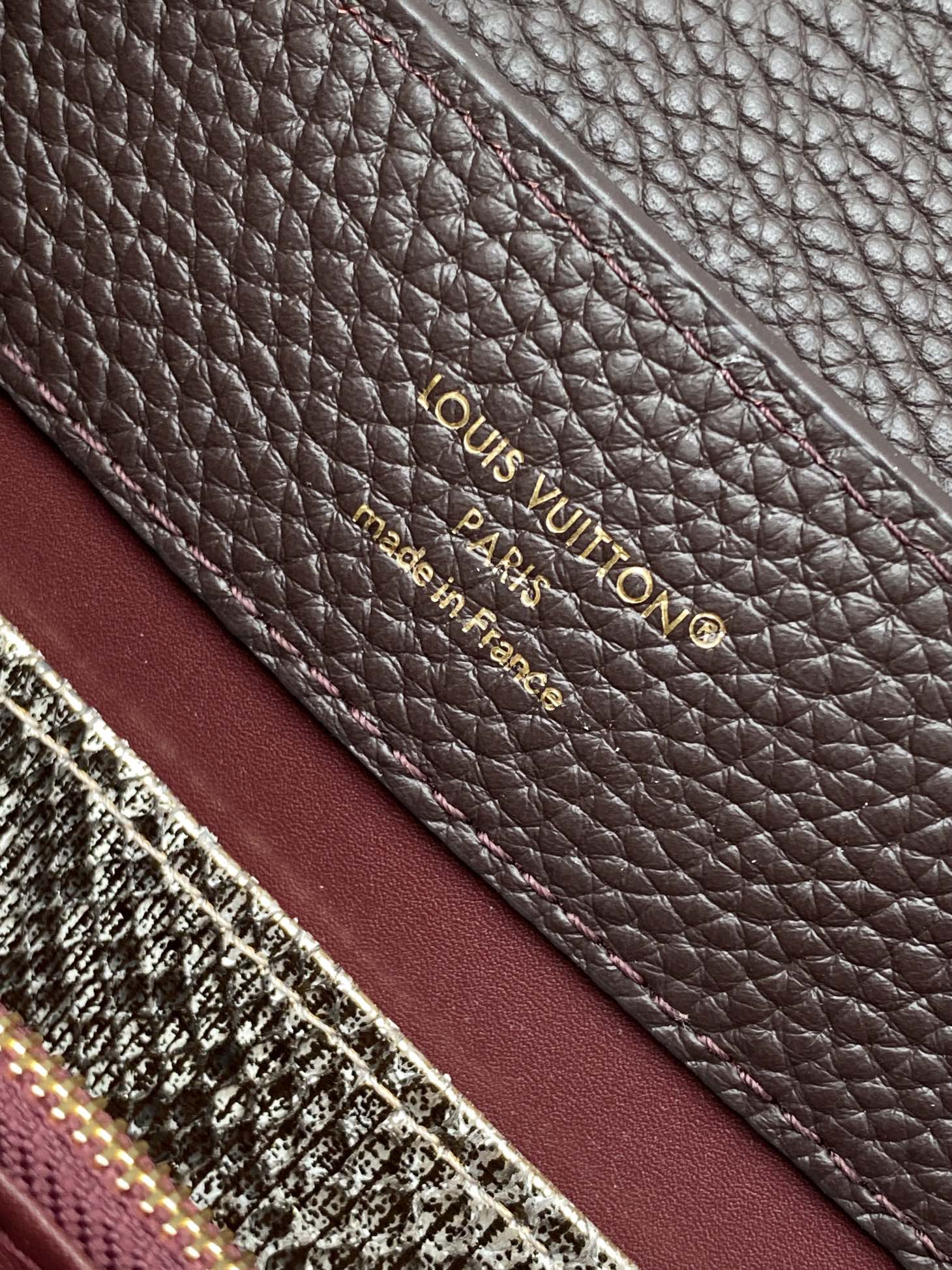 LV A貨 女款 Capucines 深咖蛇紋手提包 經典斜背包| 7 LV A貨 女款 Capucines 深咖蛇紋手提包 經典斜背包