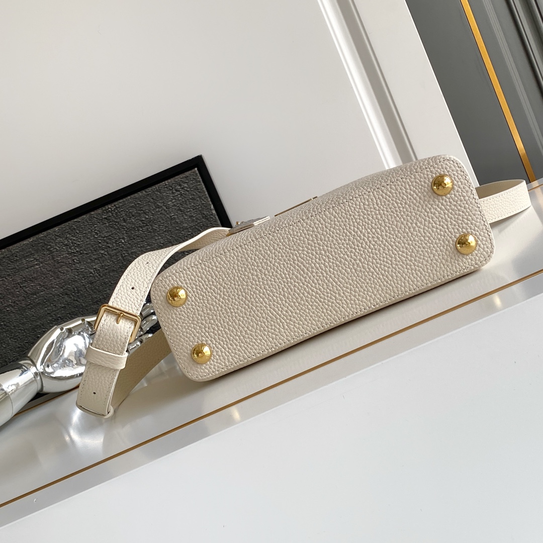 LV 一比一 女款 Capucines 經典黑蛇紋手提包 高級斜背包| 12 LV 一比一 女款 Capucines 經典黑蛇紋手提包 高級斜背包