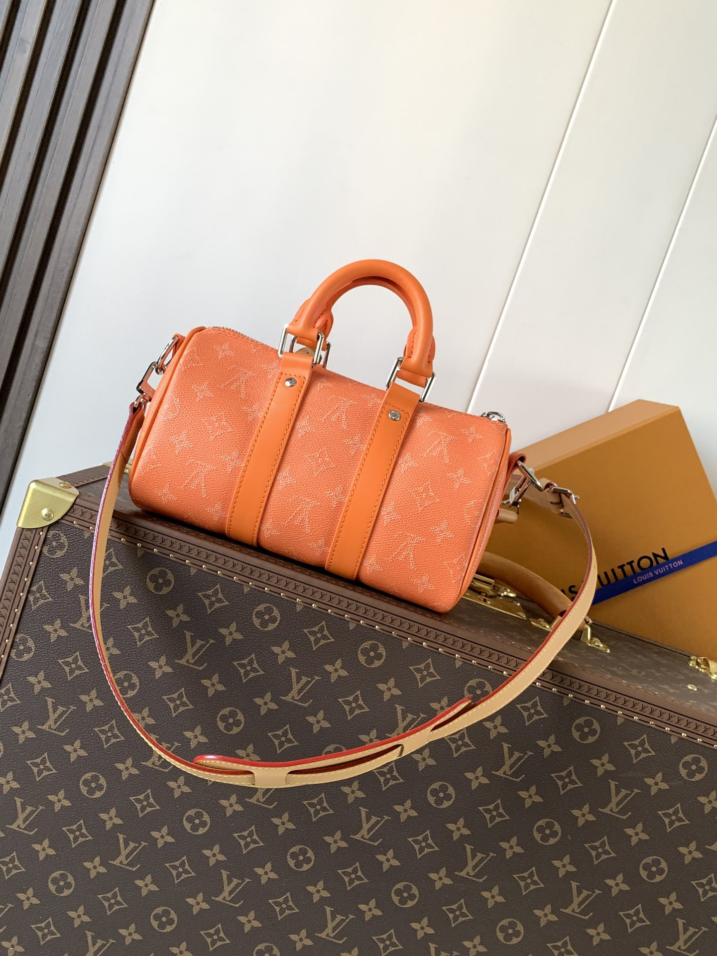 LV 高仿 女款 Speedy 橘色手提包 小型斜背包| 13 LV 高仿 女款 Speedy 橘色手提包 小型斜背包