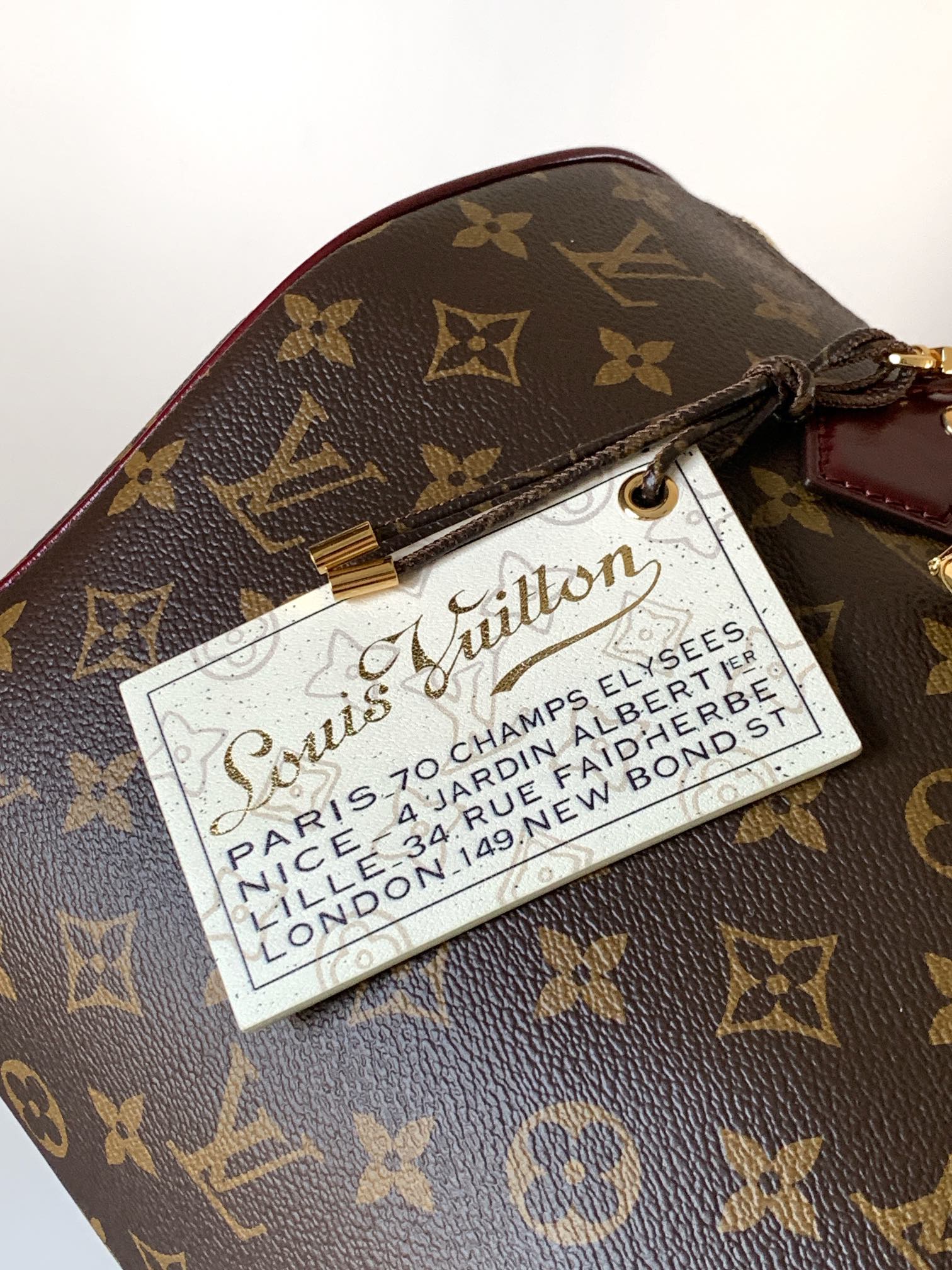 LV 原單 女款 Monogram 酒紅 Speedy 手提斜背包| 10 LV 原單 女款 Monogram 酒紅 Speedy 手提斜背包