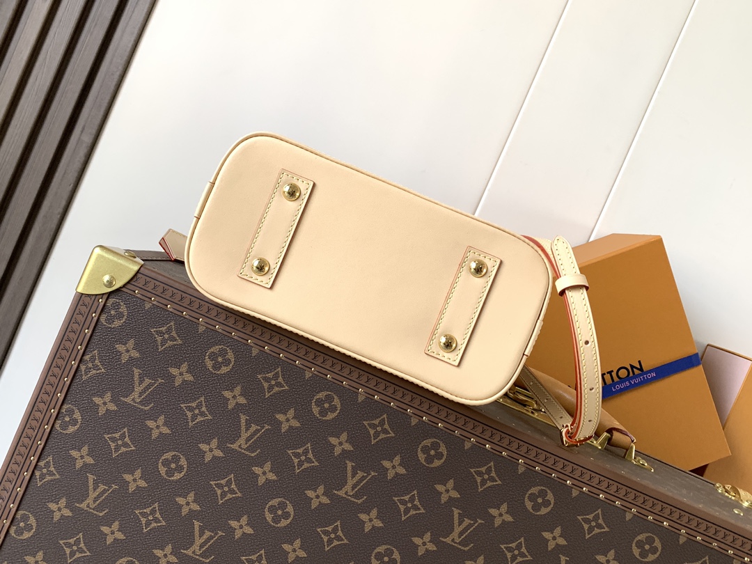 LV 高仿 女款 Alma 老花米色手提包 優雅斜背包| 12 LV 高仿 女款 Alma 老花米色手提包 優雅斜背包