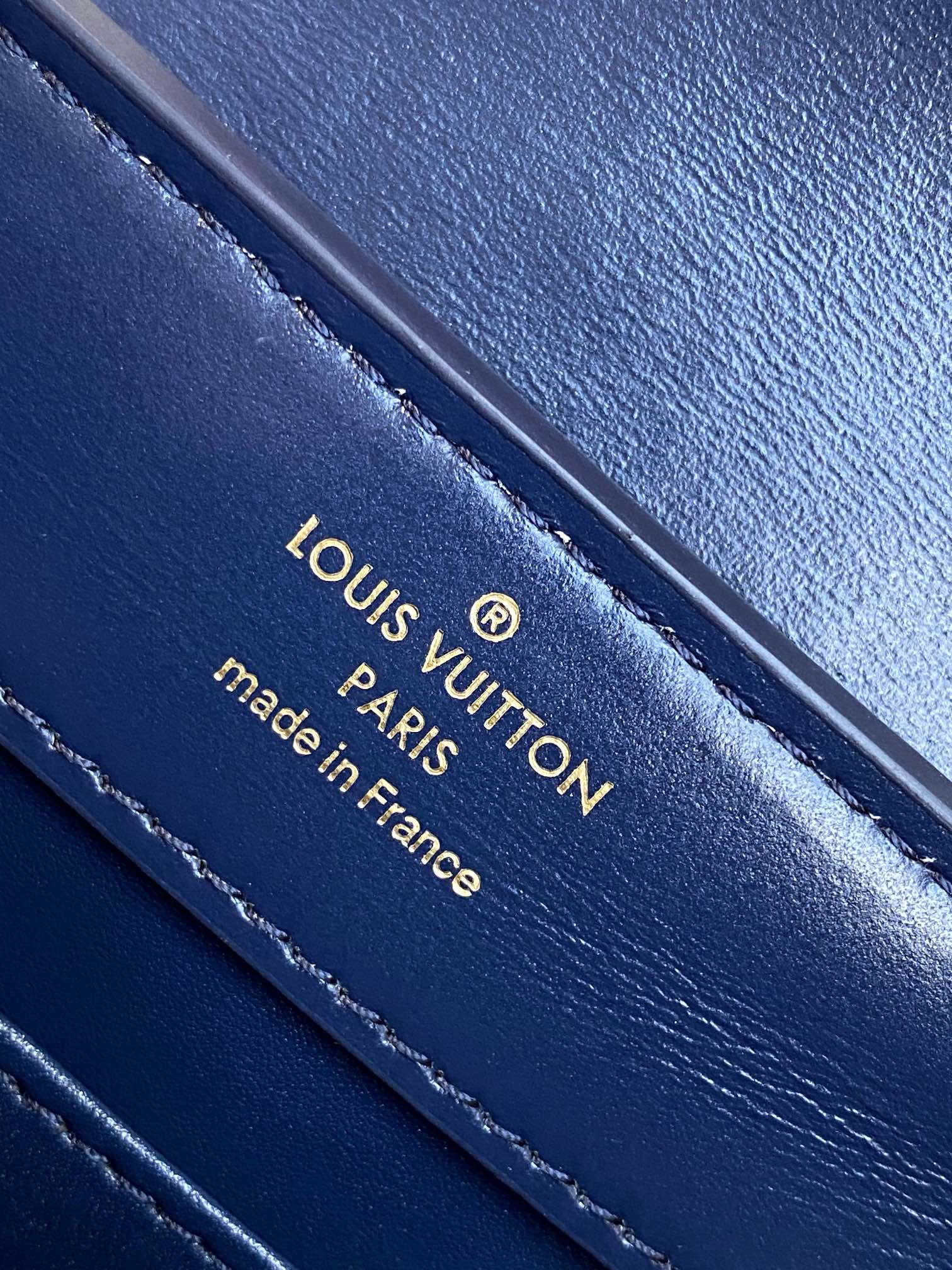LV 高仿 女款 Capucines 深蓝色迷你手提包 小巧斜背包| 7 LV 高仿 女款 Capucines 深蓝色迷你手提包 小巧斜背包