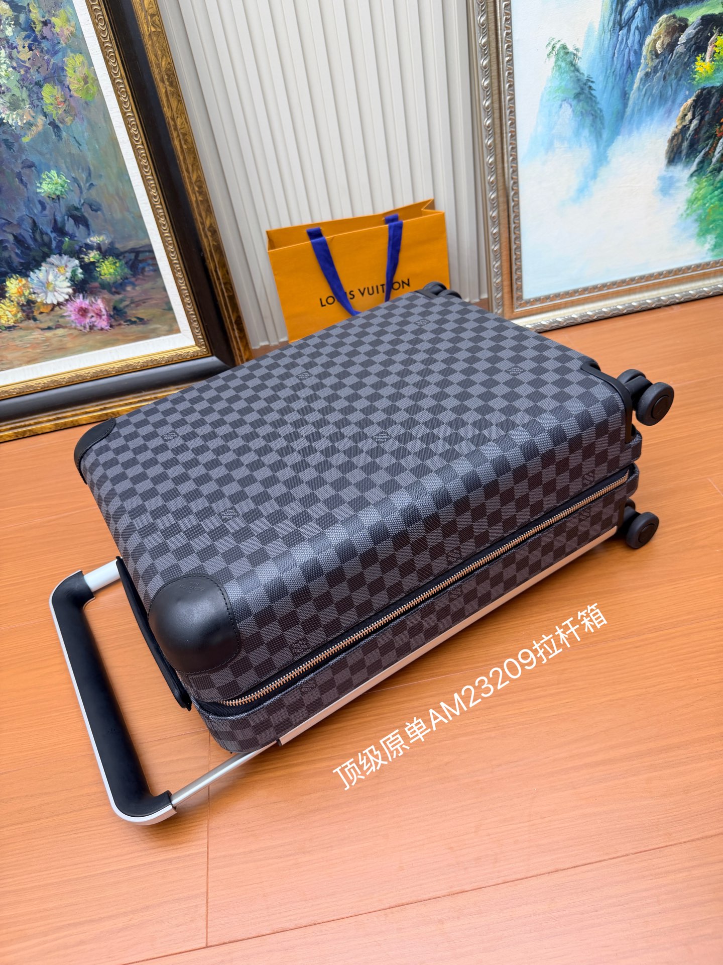 LV 高仿 Damier Graphite 棋盤格拉桿箱 商務登機箱 旅行行李箱| 13 LV 高仿 Damier Graphite 棋盤格拉桿箱 商務登機箱 旅行行李箱