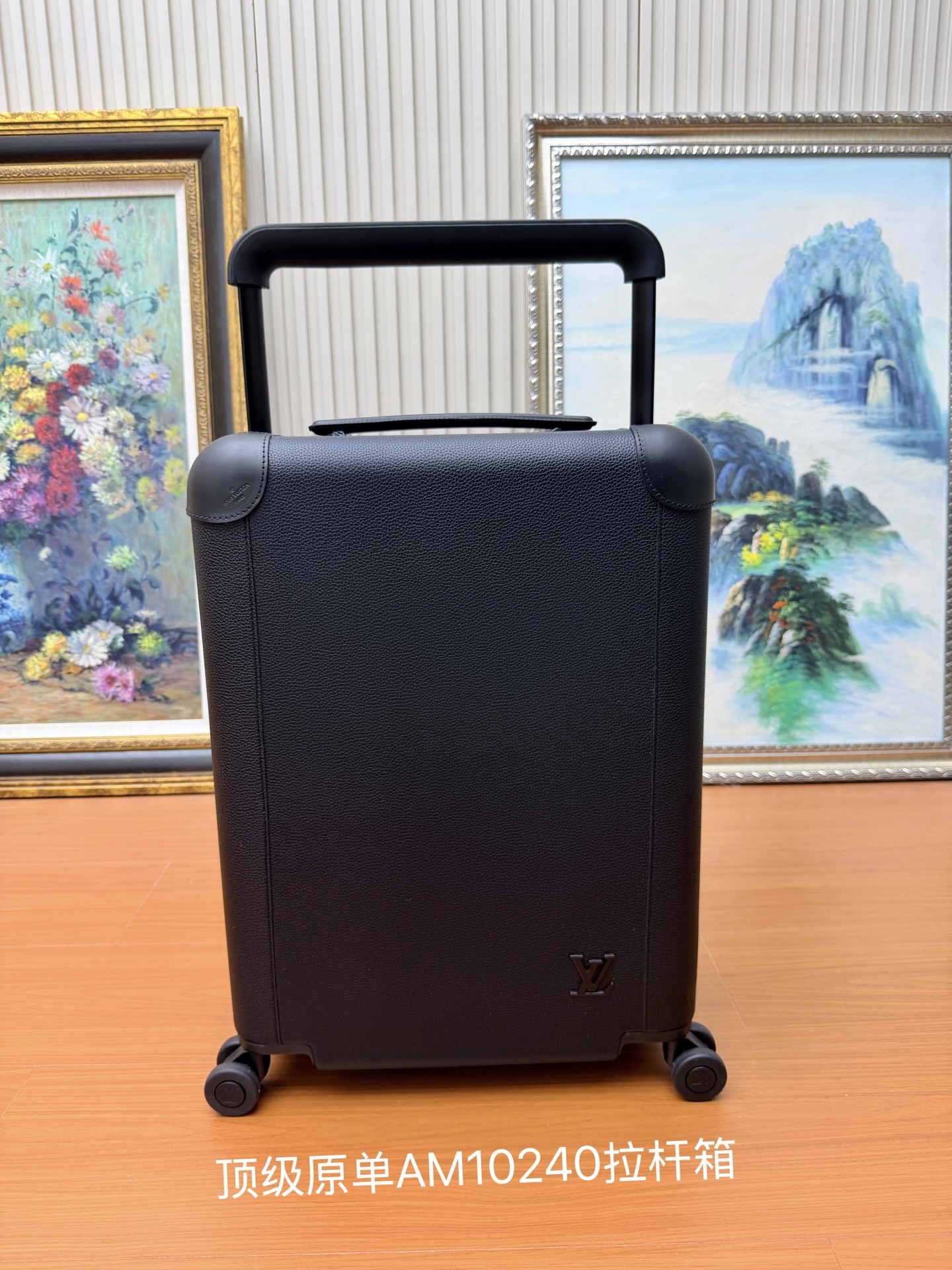 LV A貨 黑色皮革 Horizon 拉桿箱 商務登機箱 四輪靜音旅行箱| 6 LV A貨 黑色皮革 Horizon 拉桿箱 商務登機箱 四輪靜音旅行箱