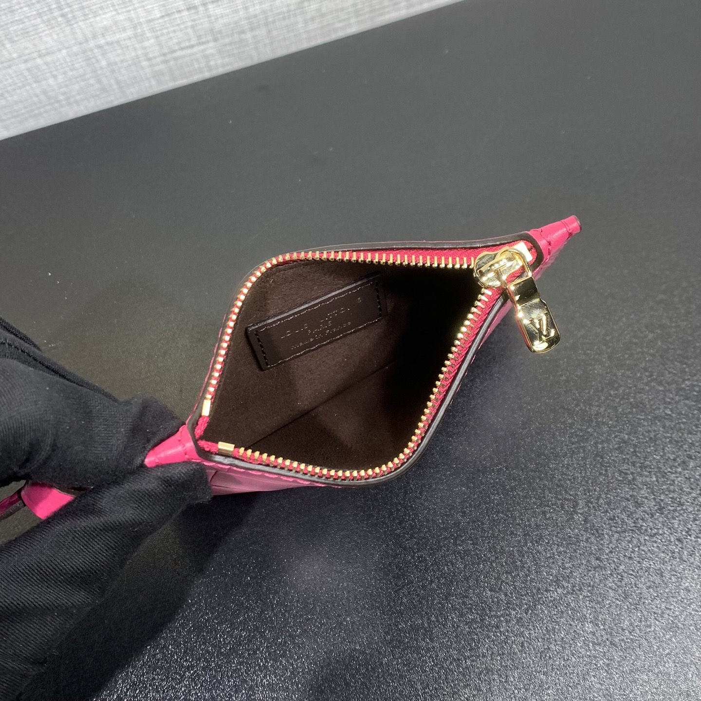 LV一比一老花拼色迷你水桶包 粉色卡包斜背單肩包| 18 LV一比一老花拼色迷你水桶包 粉色卡包斜背單肩包
