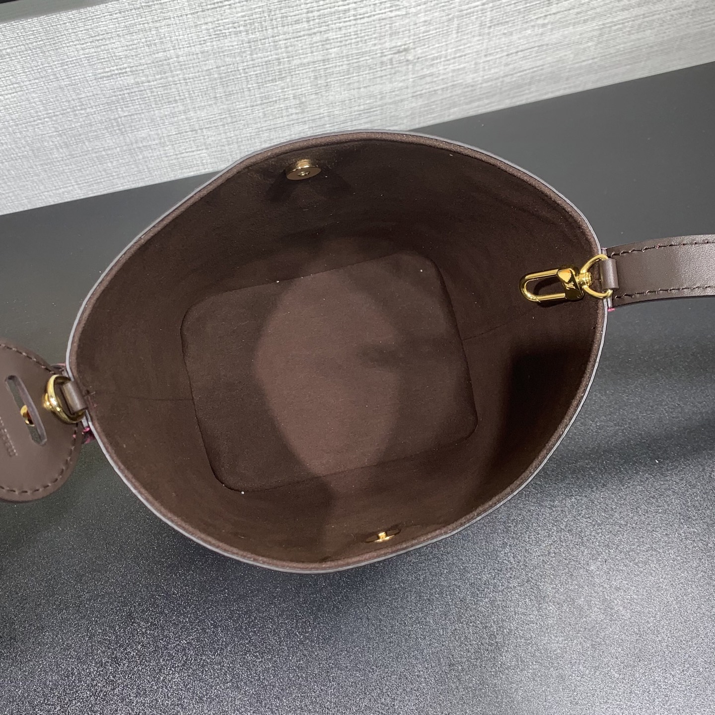 LV一比一老花拼色迷你水桶包 粉色卡包斜背單肩包| 10 LV一比一老花拼色迷你水桶包 粉色卡包斜背單肩包