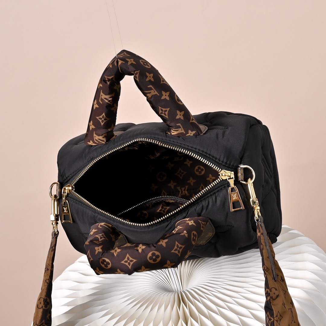 LV 一比一 女款 Pillow Speedy 枕頭包 黑色 輕量設計 百搭時尚款| 9 LV 一比一 女款 Pillow Speedy 枕頭包 黑色 輕量設計 百搭時尚款
