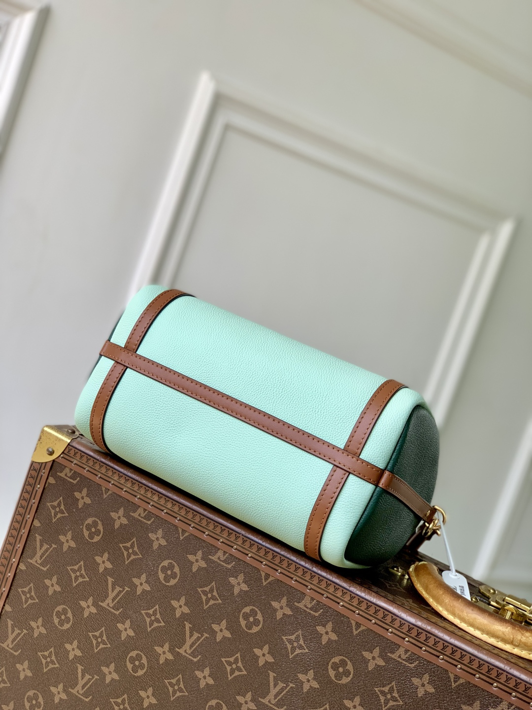 LV A貨 女款 鱷魚壓紋手提包 綠色皮革設計 優雅氣質百搭款| 12 LV A貨 女款 鱷魚壓紋手提包 綠色皮革設計 優雅氣質百搭款