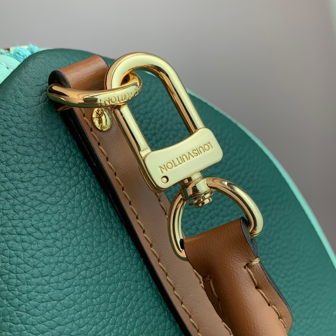 LV A貨 女款 鱷魚壓紋手提包 綠色皮革設計 優雅氣質百搭款| 10 LV A貨 女款 鱷魚壓紋手提包 綠色皮革設計 優雅氣質百搭款