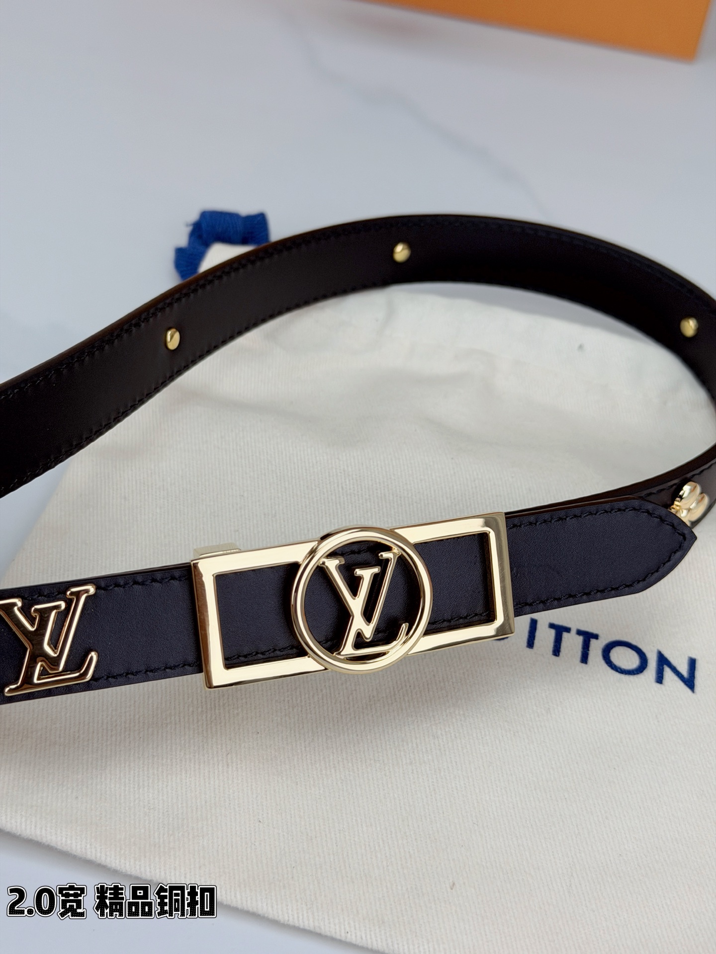 LV 原單 男款 細款LOGO皮帶 2.0cm設計 輕奢百搭精品款| 14 LV 原單 男款 細款LOGO皮帶 2.0cm設計 輕奢百搭精品款