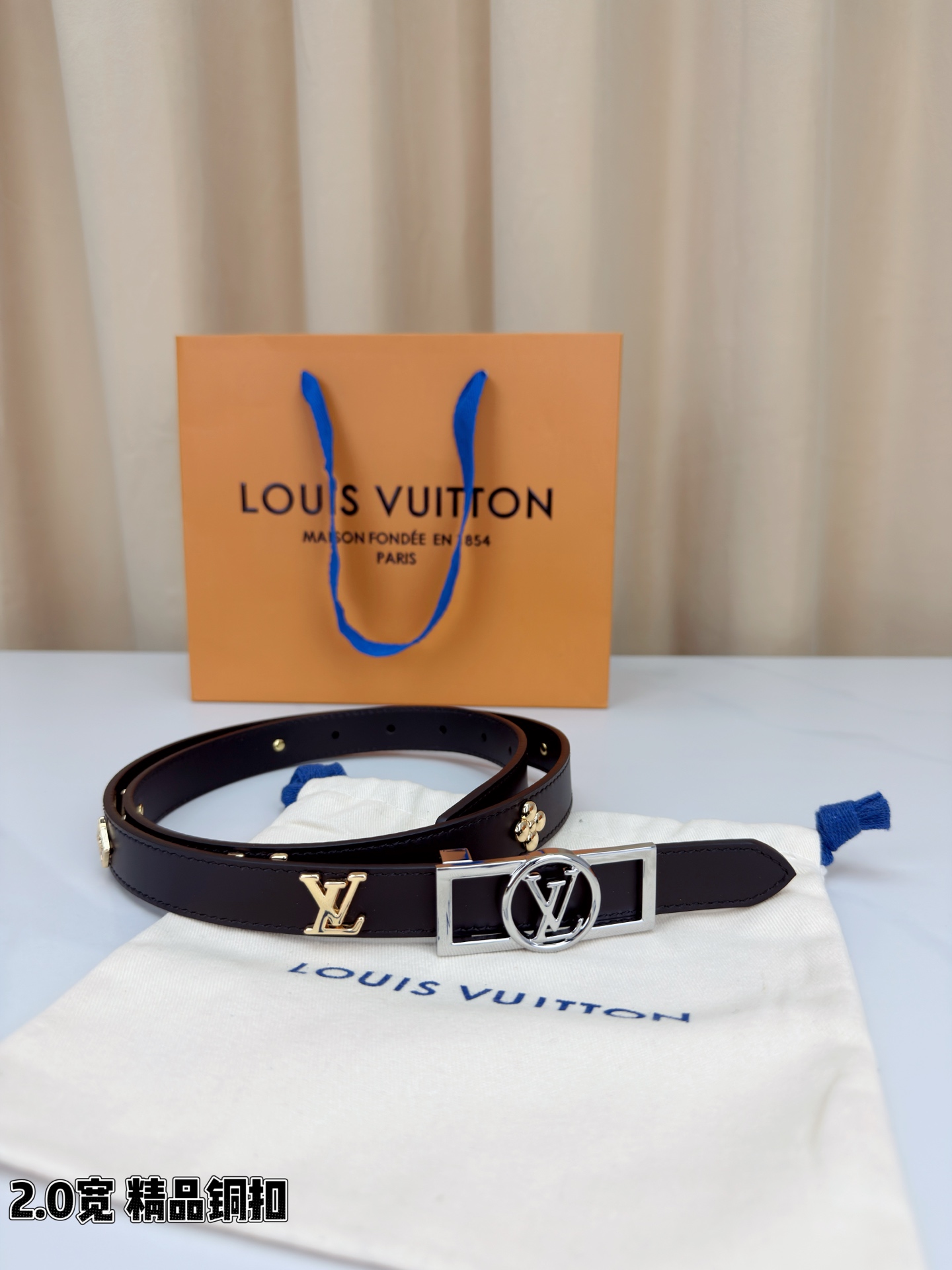 LV 原單 男款 細款LOGO皮帶 2.0cm設計 輕奢百搭精品款| 11 LV 原單 男款 細款LOGO皮帶 2.0cm設計 輕奢百搭精品款