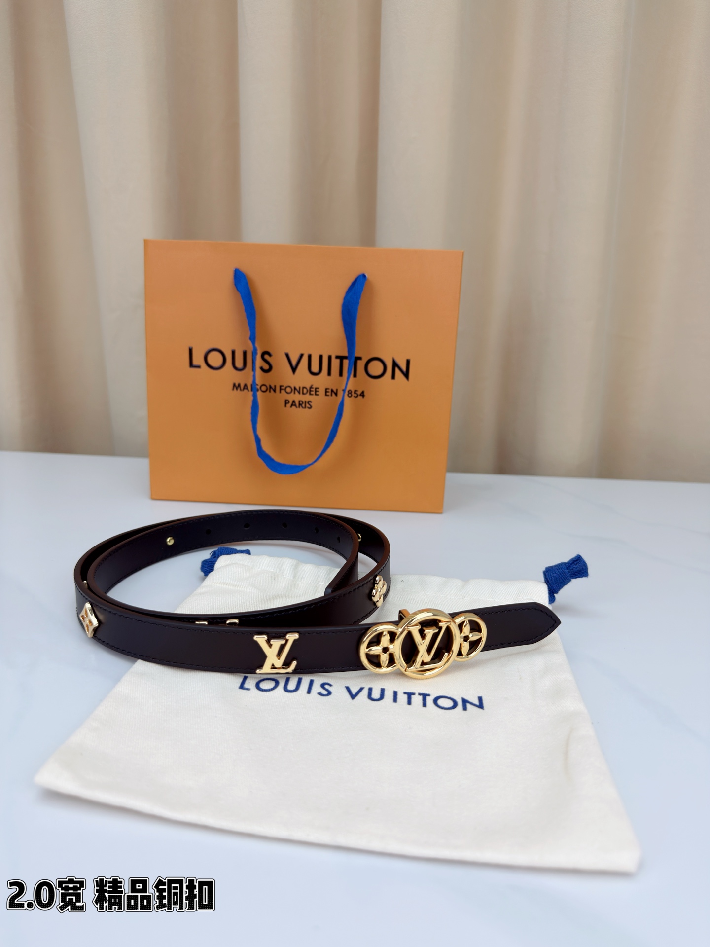 LV A貨 男款 圓扣細款皮帶 2.0cm時尚設計 潮流百搭款| 10 LV A貨 男款 圓扣細款皮帶 2.0cm時尚設計 潮流百搭款