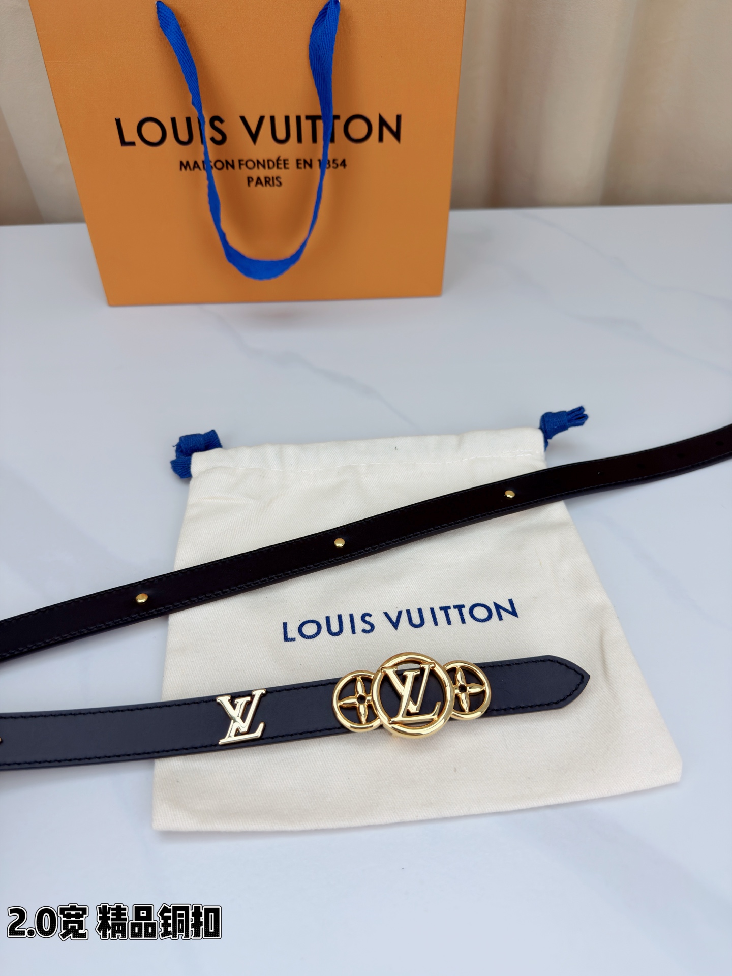 LV A貨 男款 圓扣細款皮帶 2.0cm時尚設計 潮流百搭款| 9 LV A貨 男款 圓扣細款皮帶 2.0cm時尚設計 潮流百搭款
