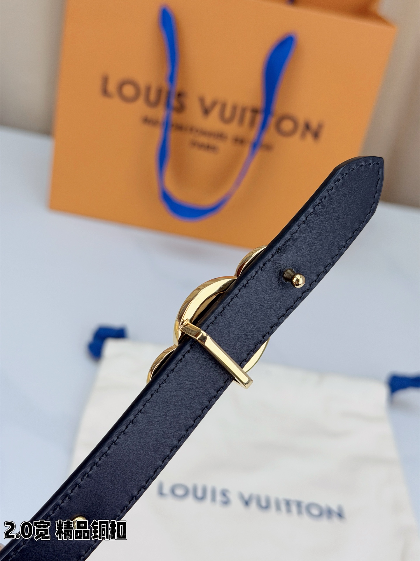 LV A貨 男款 圓扣細款皮帶 2.0cm時尚設計 潮流百搭款| 8 LV A貨 男款 圓扣細款皮帶 2.0cm時尚設計 潮流百搭款
