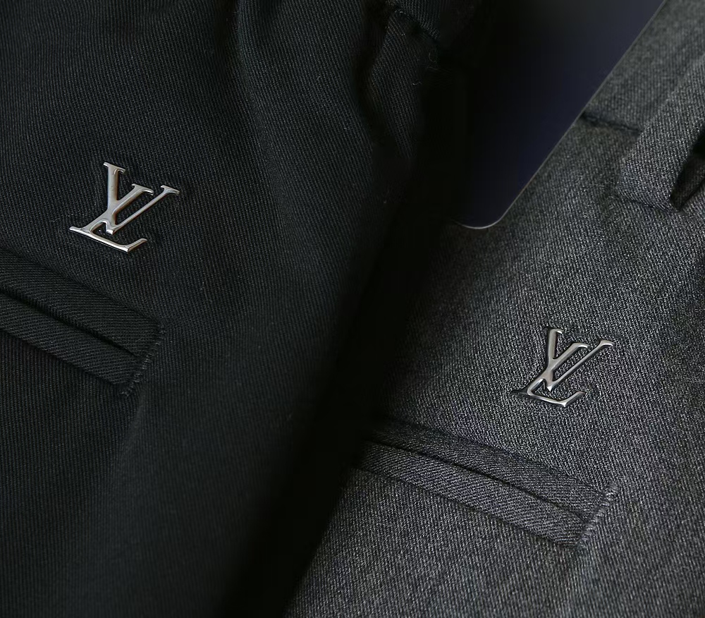 LV 一比一 男款 修身商務西裝褲 彈力舒適通勤長褲| 8 LV 一比一 男款 修身商務西裝褲 彈力舒適通勤長褲