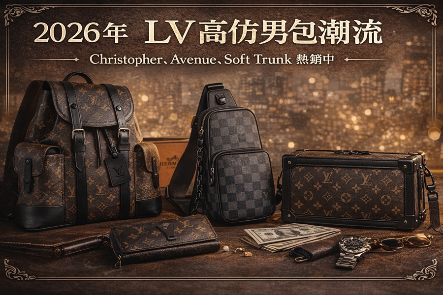 2026年LV高仿男包潮流完全解析,Christopher、Avenue、Soft Trunk三強鼎立的風格與工藝對話| 6 2026年LV高仿男包潮流完全解析,Christopher、Avenue、Soft Trunk三強鼎立的風格與工藝對話