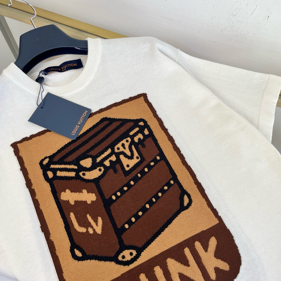 LV A貨 男款 TRUNK 印花短袖T恤 經典箱型圖案造型| 11 LV A貨 男款 TRUNK 印花短袖T恤 經典箱型圖案造型
