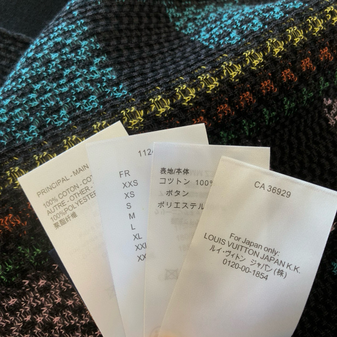 LV 原單 男款 彩色編織針織短袖T恤 立體紋路清新造型| 15 LV 原單 男款 彩色編織針織短袖T恤 立體紋路清新造型