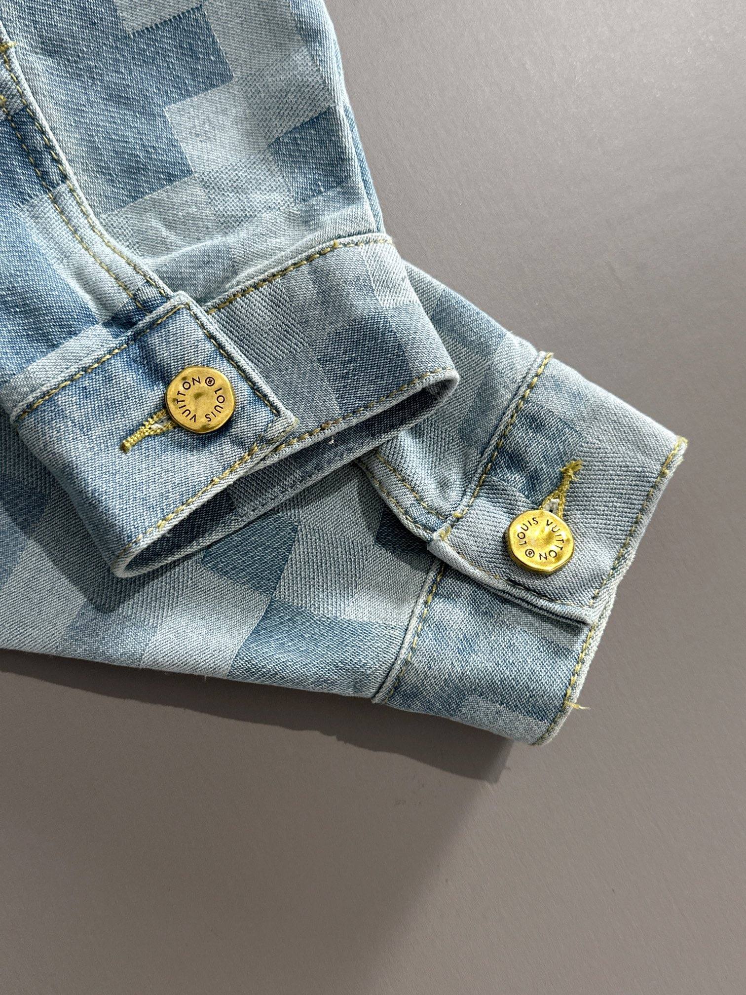 LV 一比一 男款 Monogram提花短袖T恤 潮流休閒款| 7 LV 一比一 男款 Monogram提花短袖T恤 潮流休閒款