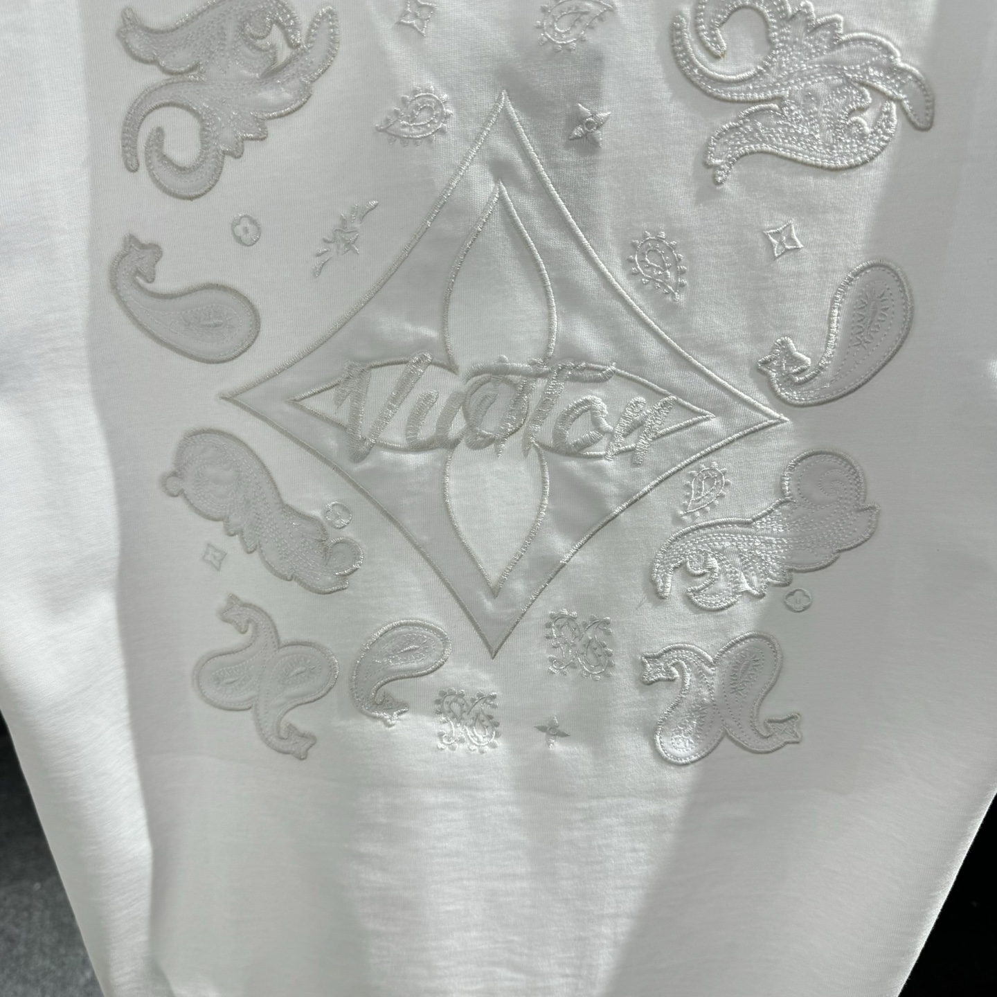 LV A貨浮刻極簡白色短袖|立體壓紋低調高質感設計| 8 LV A貨浮刻極簡白色短袖|立體壓紋低調高質感設計