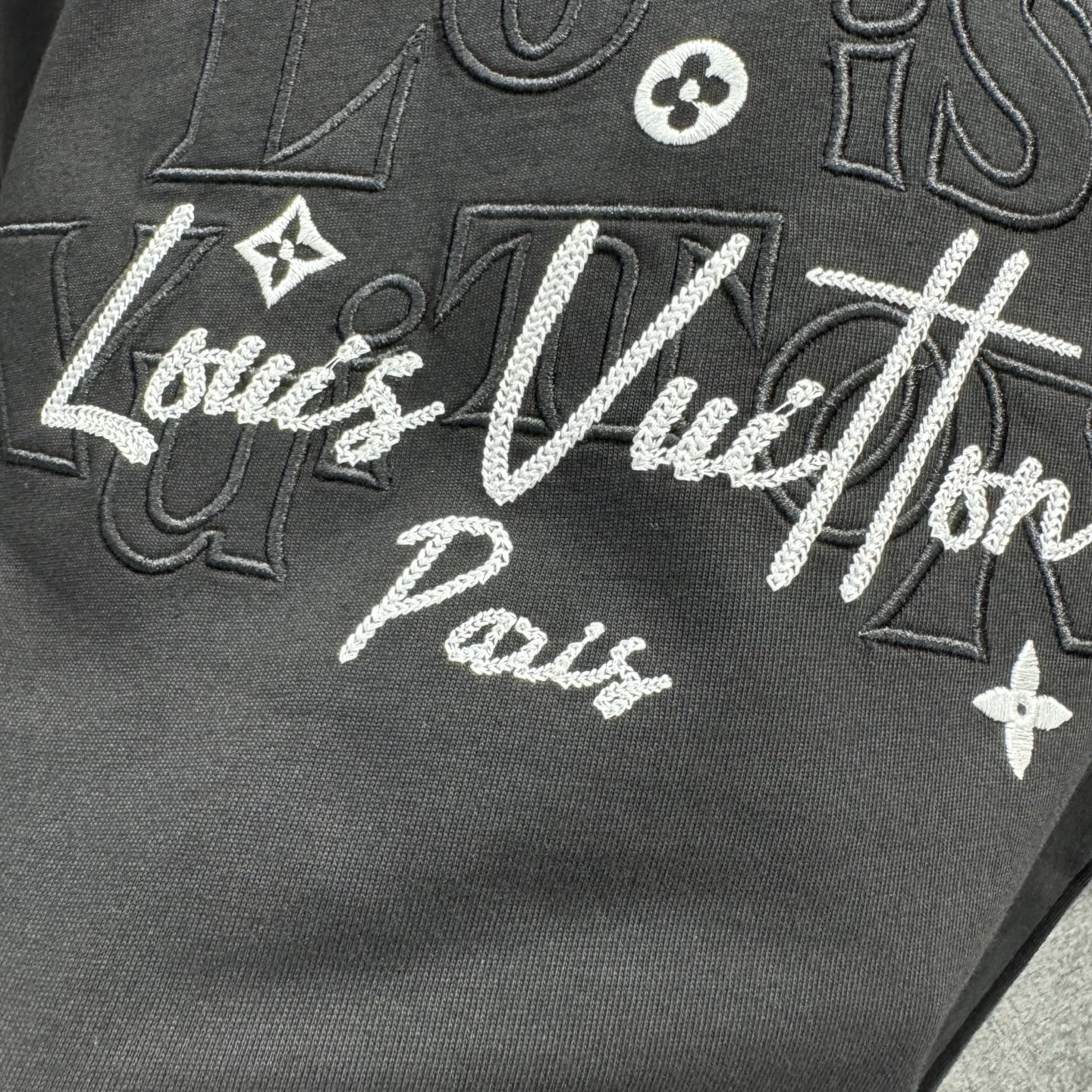 LV 原單Paris 線條印花短袖|黑色極簡設計感 T 恤| 10 LV 原單Paris 線條印花短袖|黑色極簡設計感 T 恤