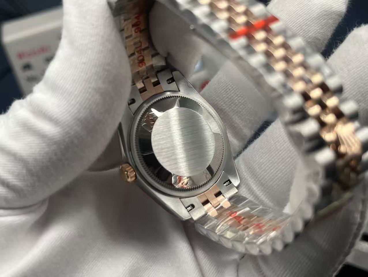 Rolex 一比一 女款 Datejust 粉面鑽刻腕錶 氣質款| 9 Rolex 一比一 女款 Datejust 粉面鑽刻腕錶 氣質款
